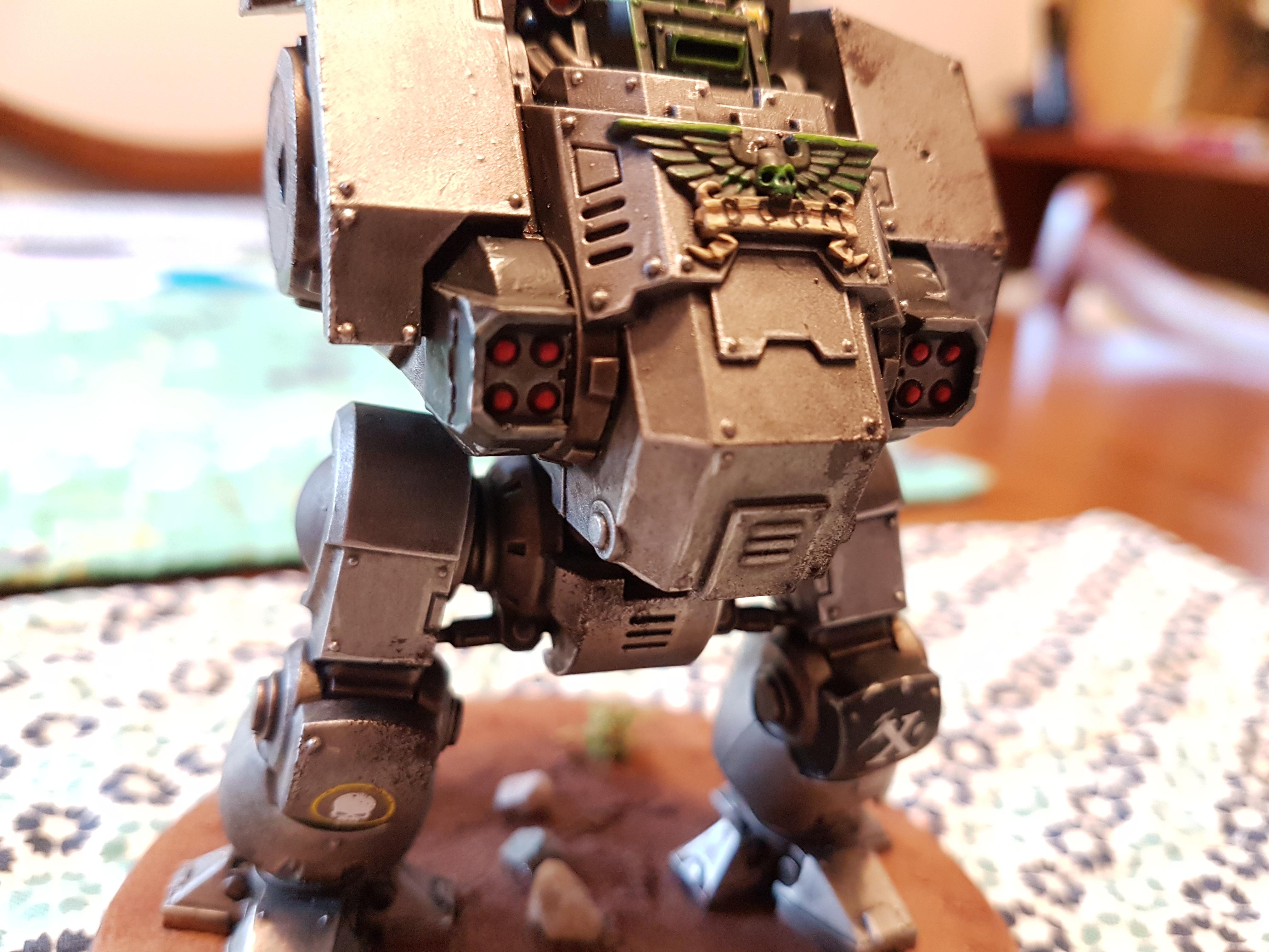 Black, Doom, Doom Legion, Dreadnought, Fragstorm Grenade Launchers, Green, Iron, Legion, Metal, Primaris, Redemptor, Redemptor Dreadnought, Silver, Space Marines