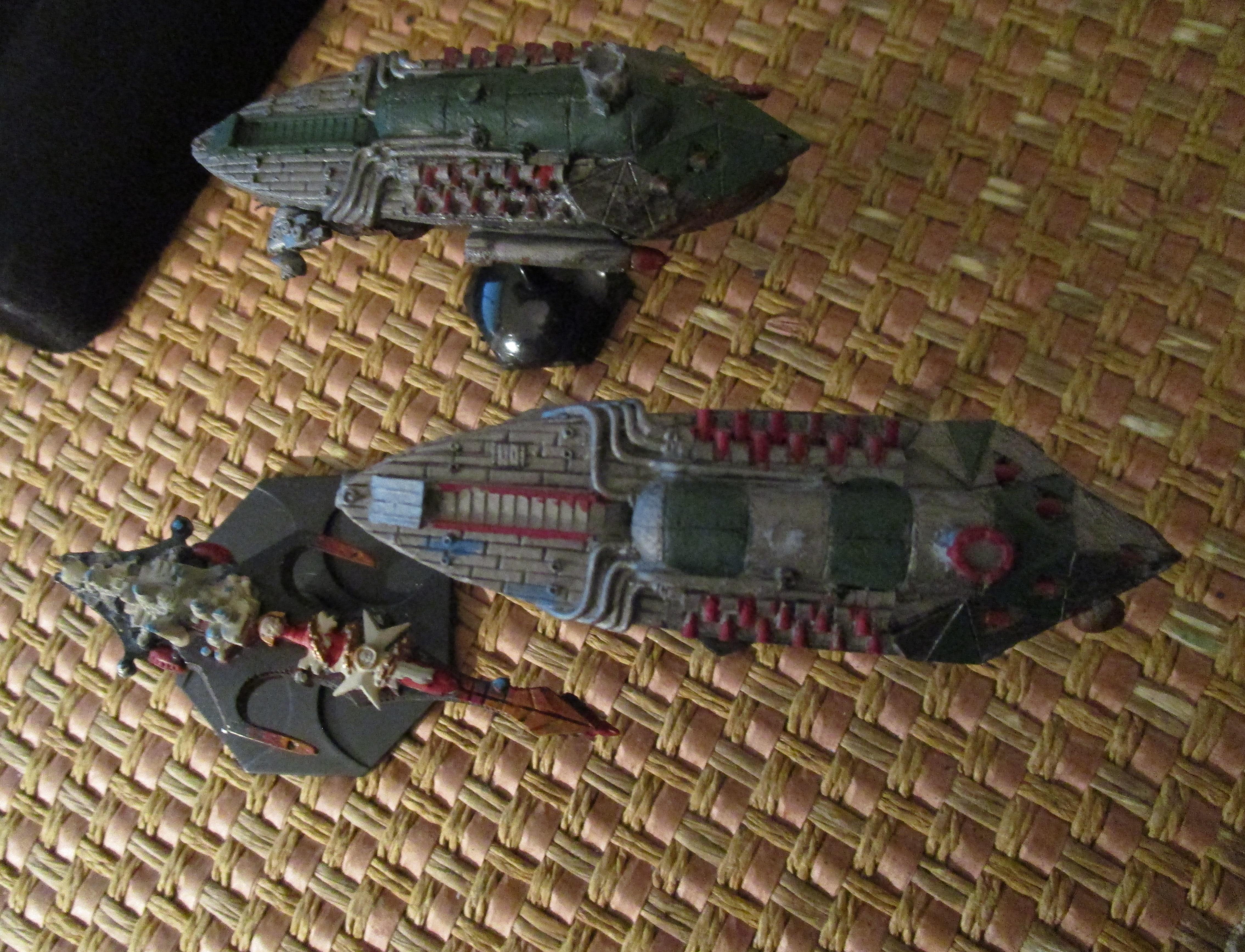 Battlefleet Gothic, Conversion, Orks, Shroud Mages, Uncharted Seas