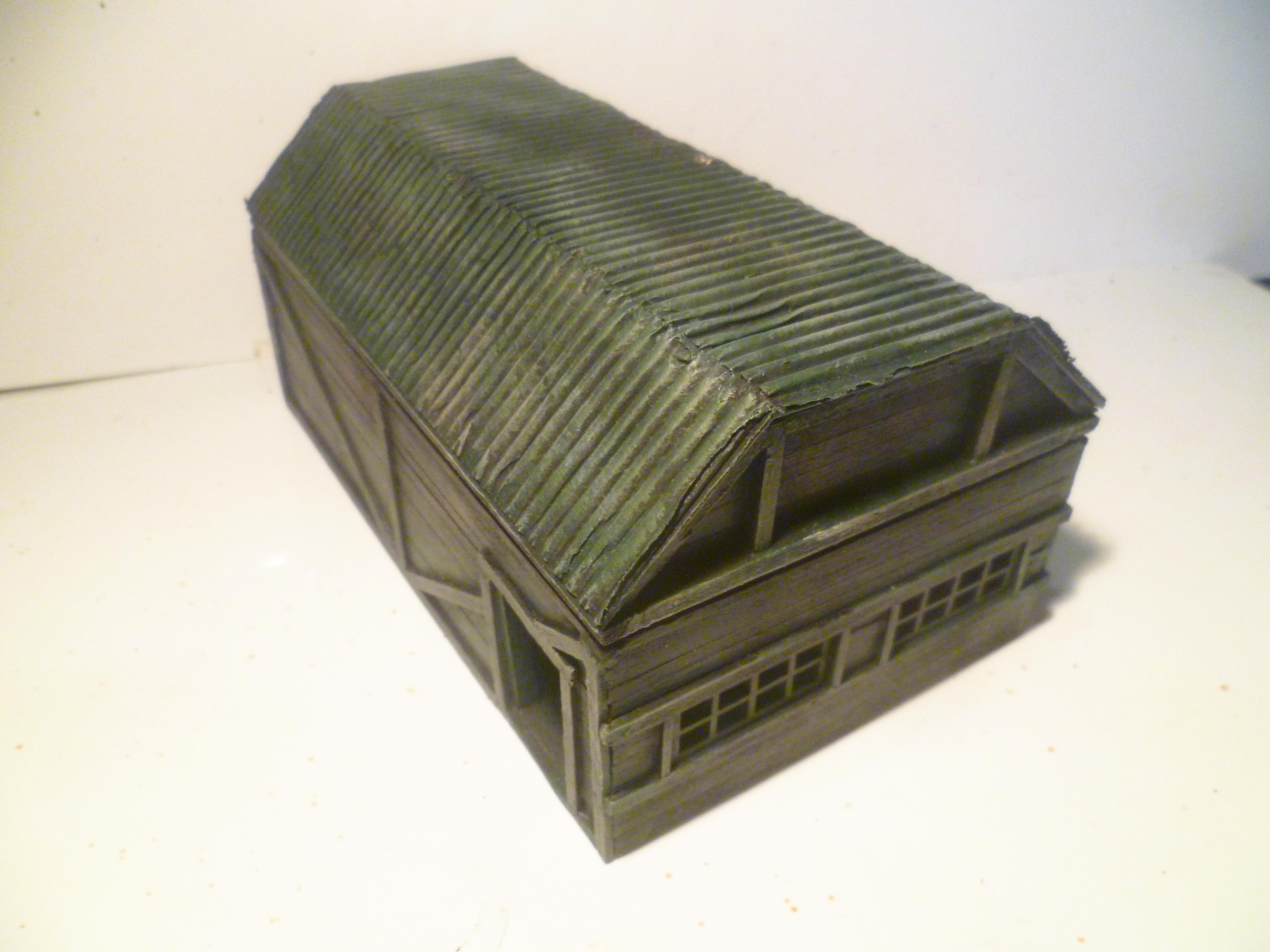 28mm, Buildings, Eastern European, Modern, Russians, Scratch Build, Shed, Terrain, Ukrainian