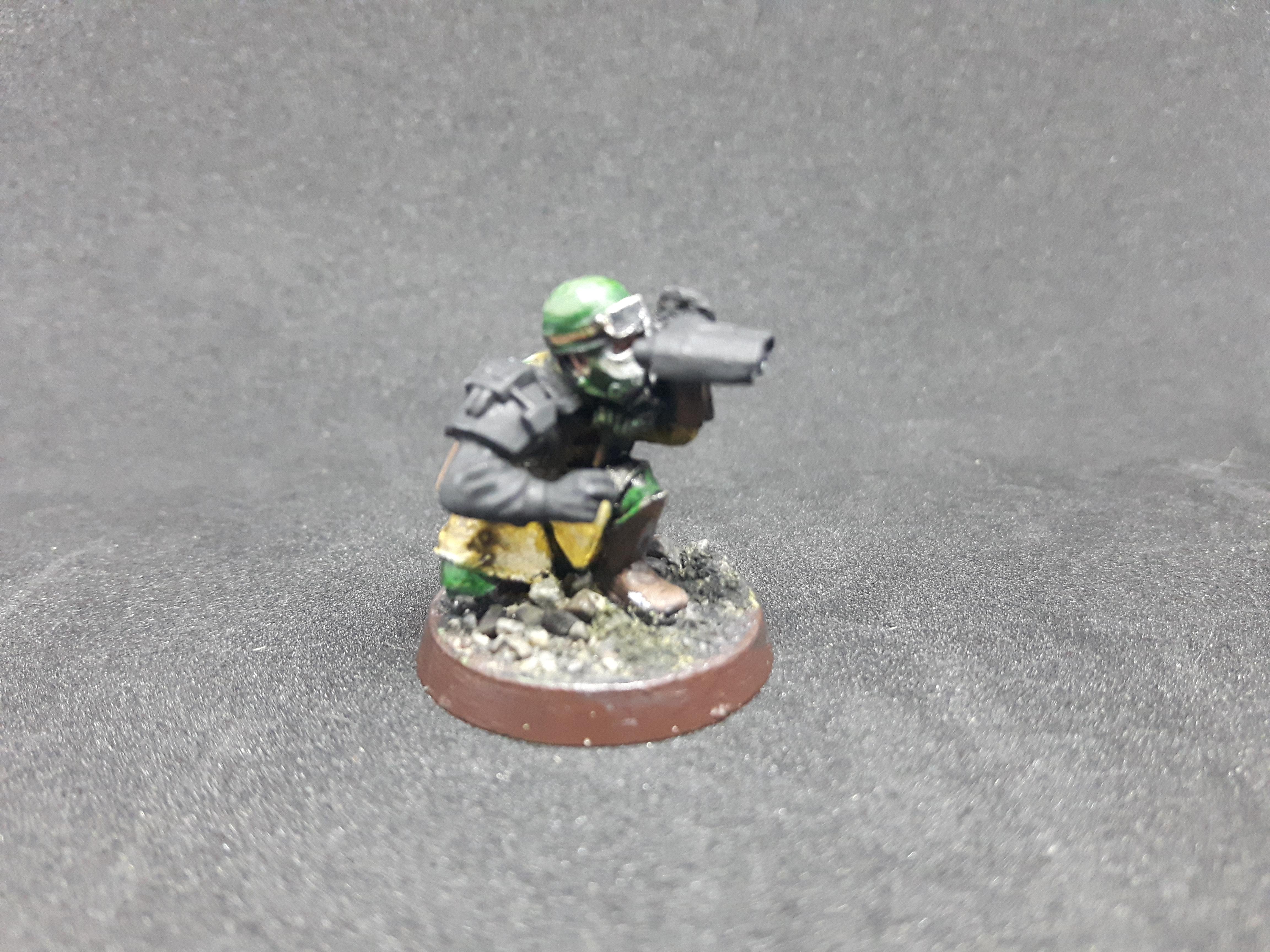 Steel Legion Conversion, before painting