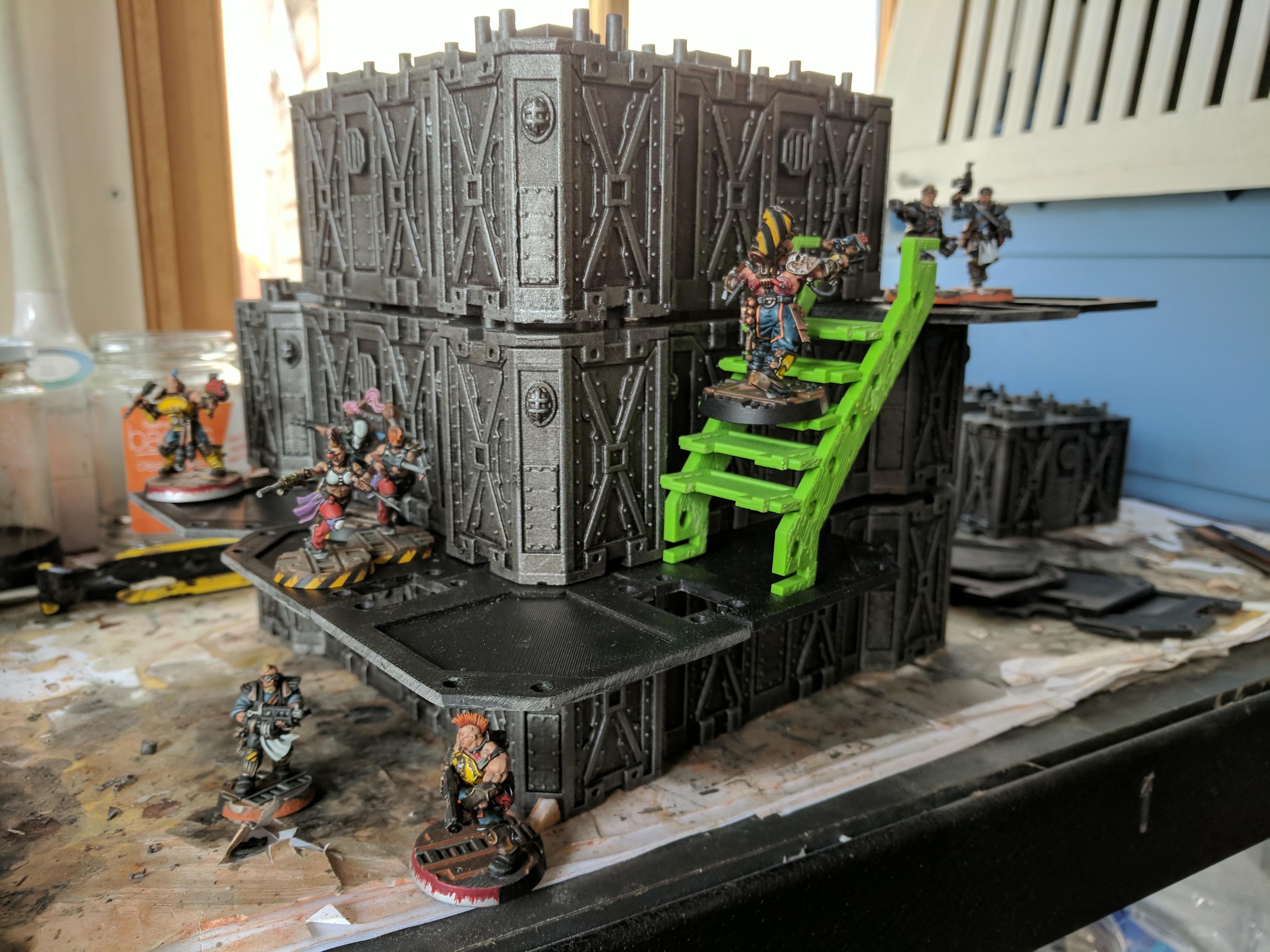 Escher, Goliath, Necromunda, Orlock, Terrain, Underhive, Warhammer 40,000, Warhammer Fantasy