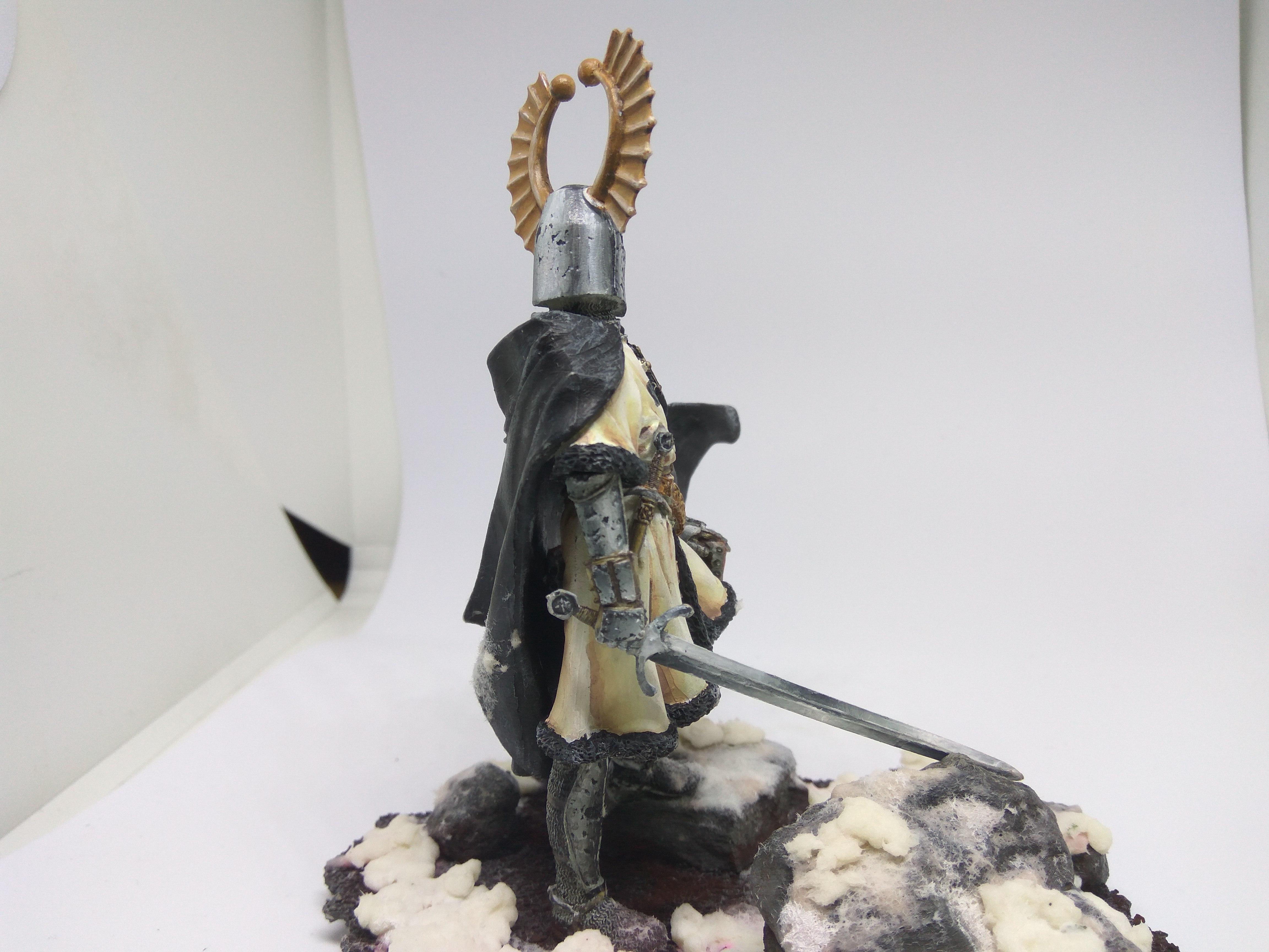 90mm Scale, Knights, Non-Metallic Metal, Templar