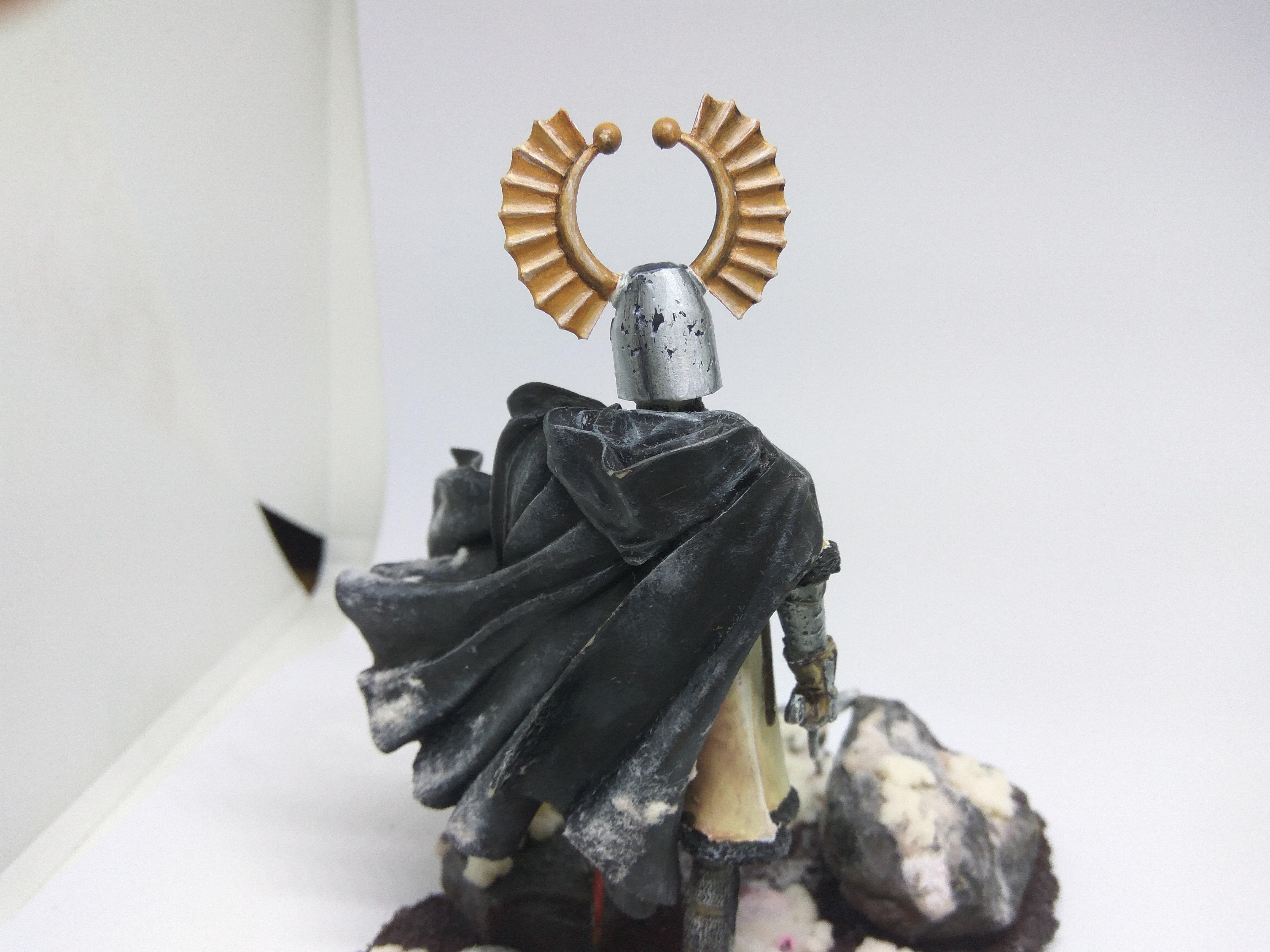 90mm Scale, Knights, Non-Metallic Metal, Templar