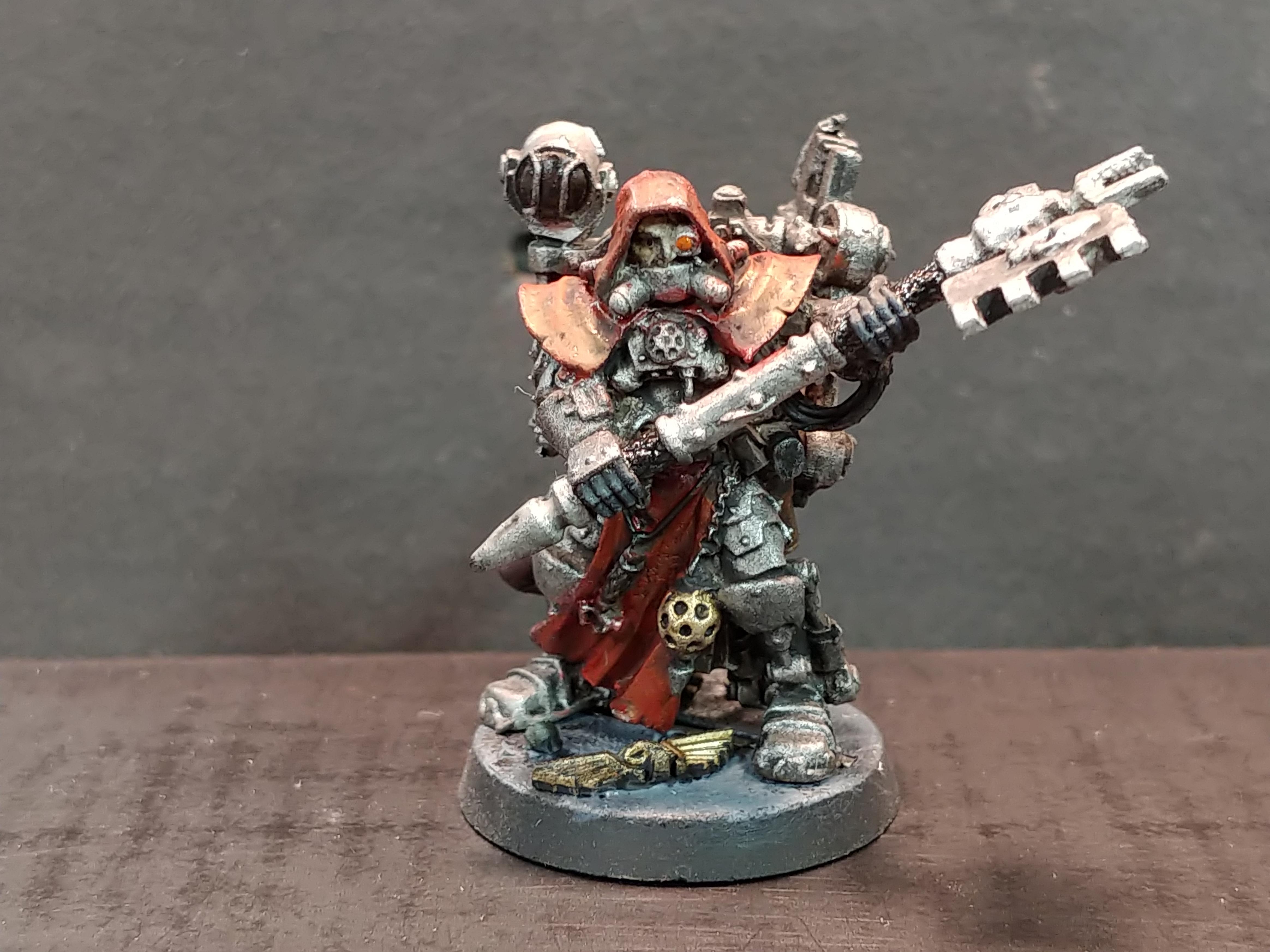 Adeptus Mechanicus, Am, Astra Militarum, Imperial Guard, Priest, Tech, Techpriest, Warhammer 40,000, Warhammer Fantasy