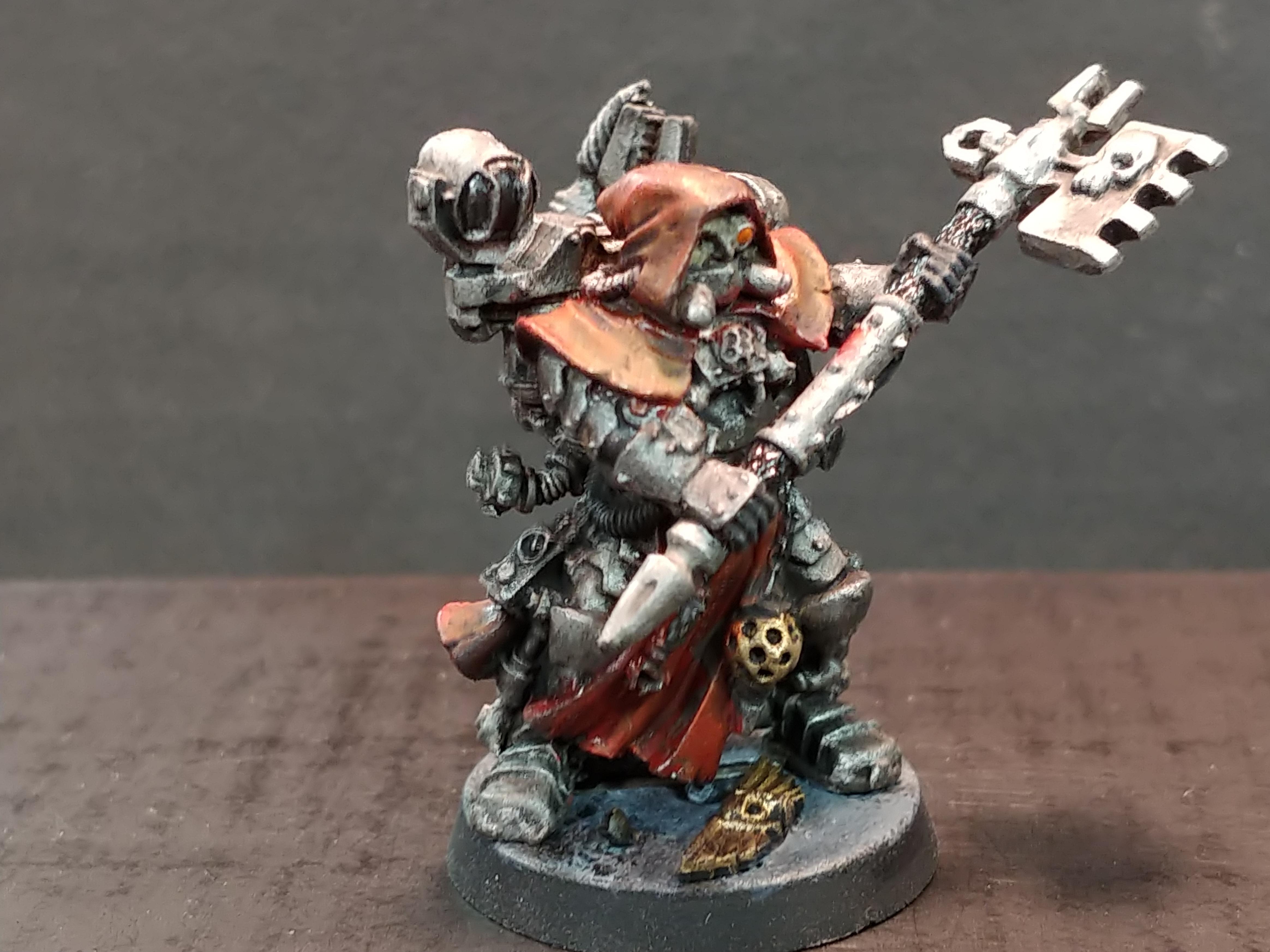 Adeptus Mechanicus, Am, Astra Militarum, Imperial Guard, Priest, Tech, Techpriest, Warhammer 40,000, Warhammer Fantasy