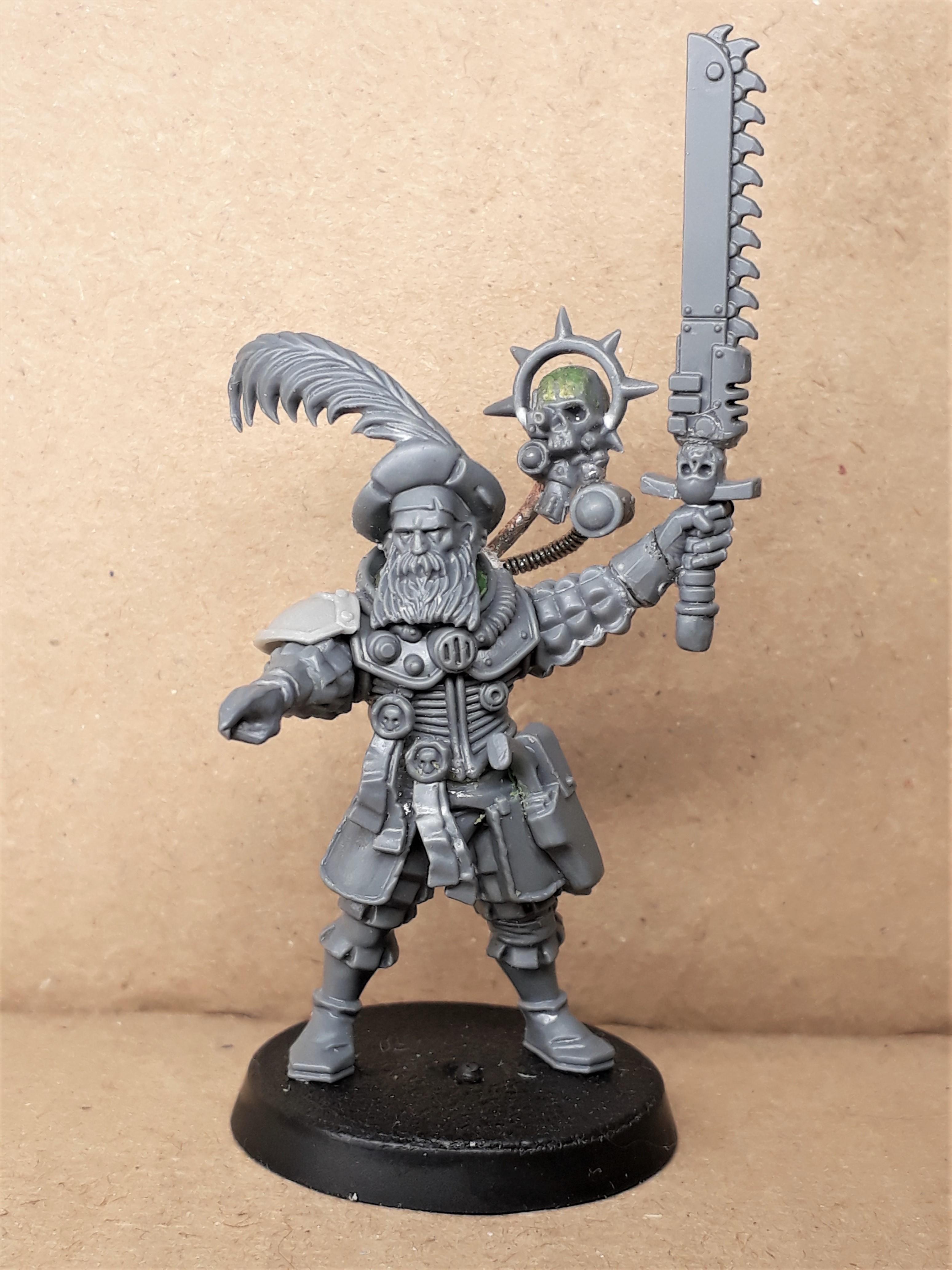 Astra Militarum, Company Commander, Conversion, Imperial Guard, Inquisition, Kitbash