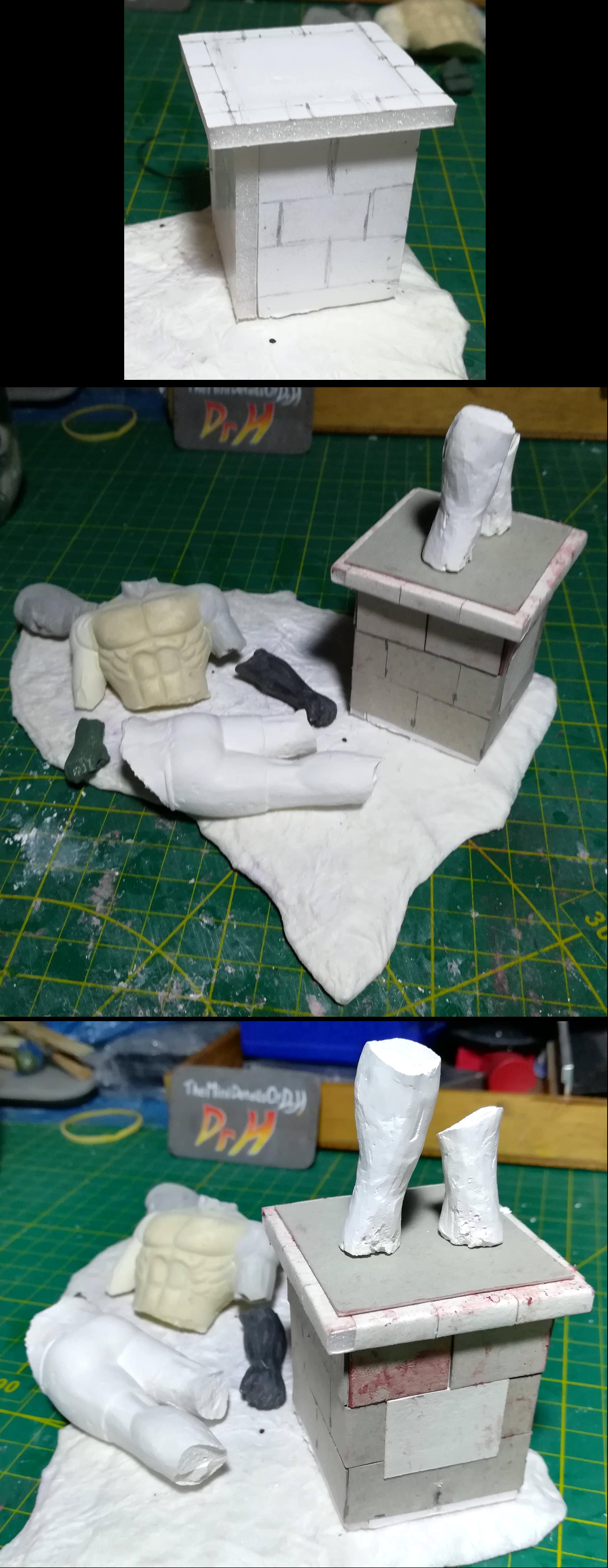 Arnie statue wip 3