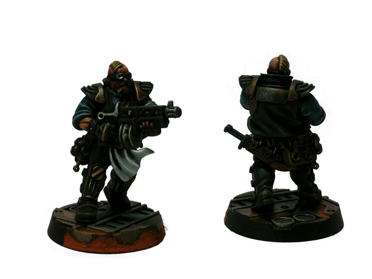 Ferrous Hounds, Gangs, Hive Scum, Necromunda, Orlock, Underhive, Walls, Zone Mortalis