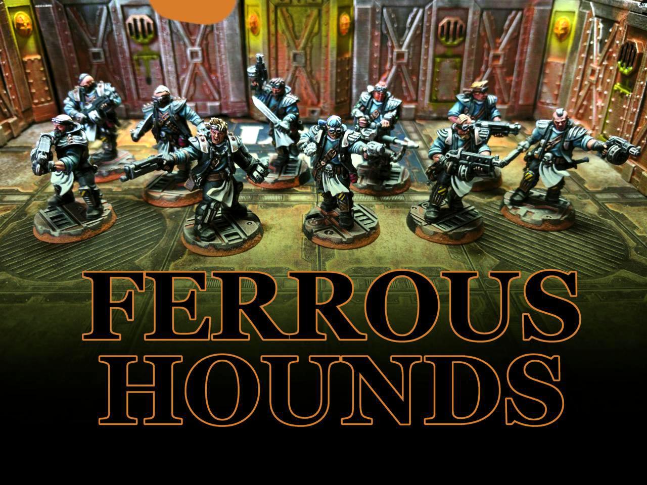 Ferrous Hounds, Gangs, Hive Scum, Necromunda, Orlock, Underhive, Walls, Zone Mortalis