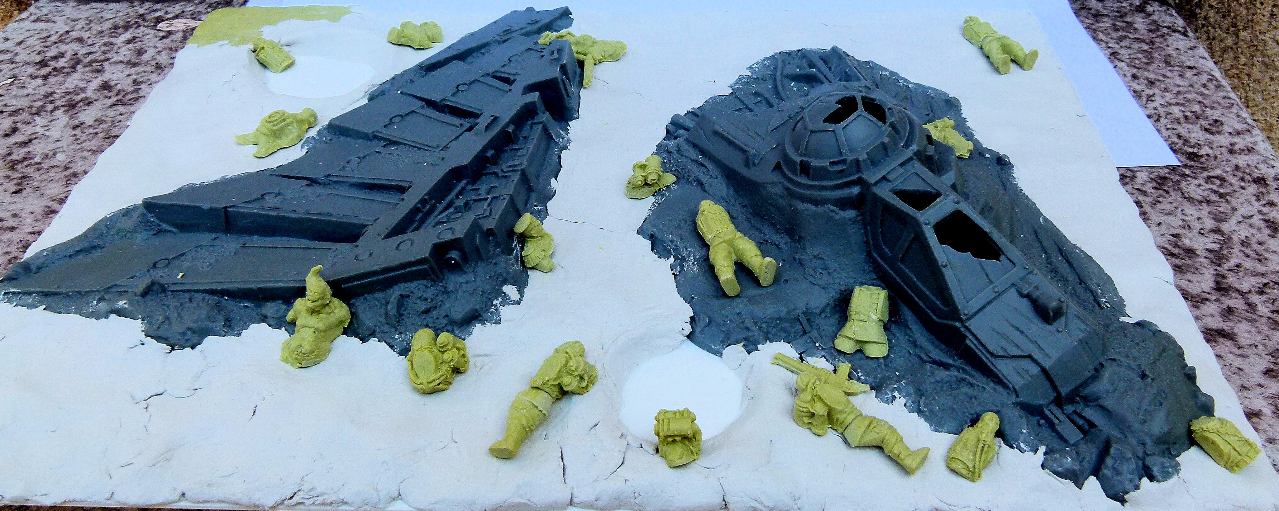 Crashed Lander WIP 1