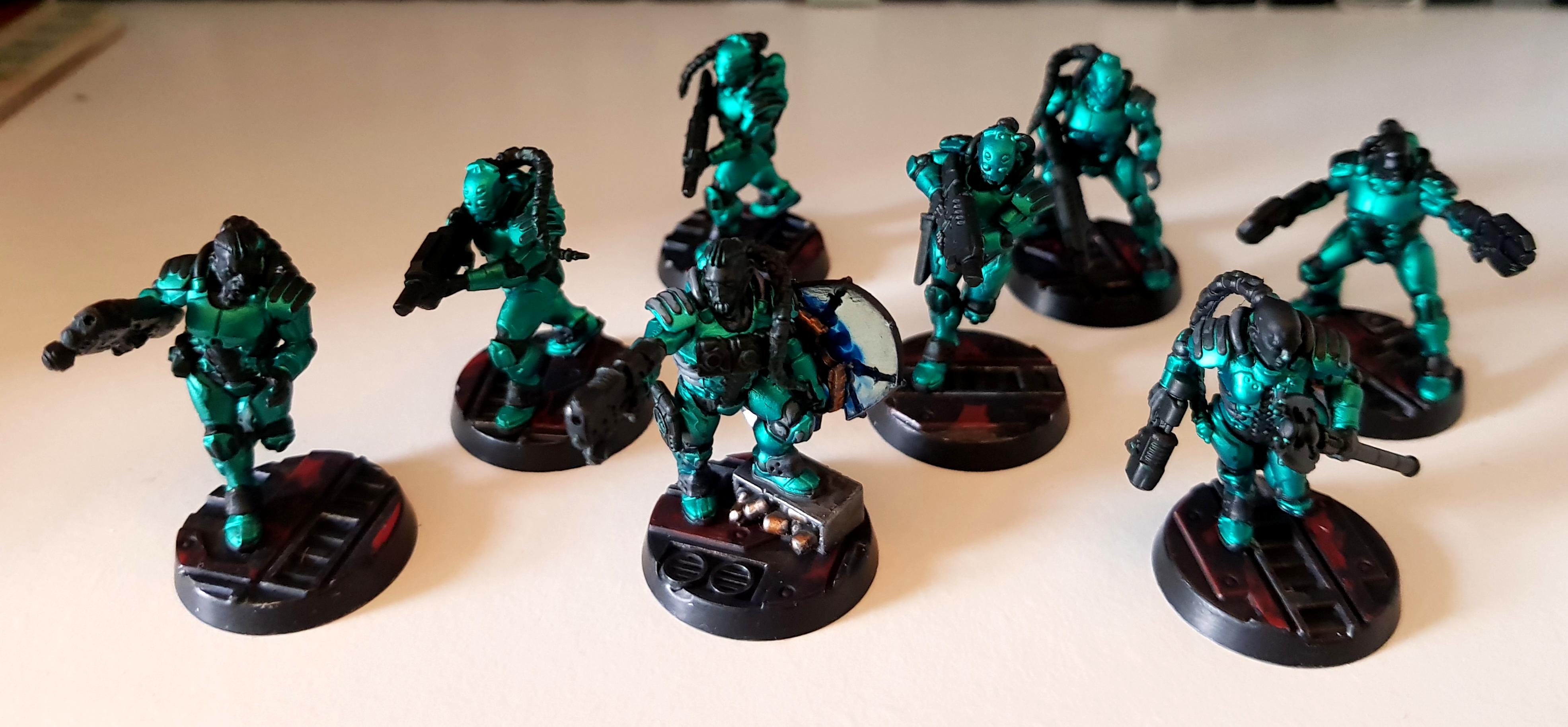 Necromunda, Van Saar, Work In Progress