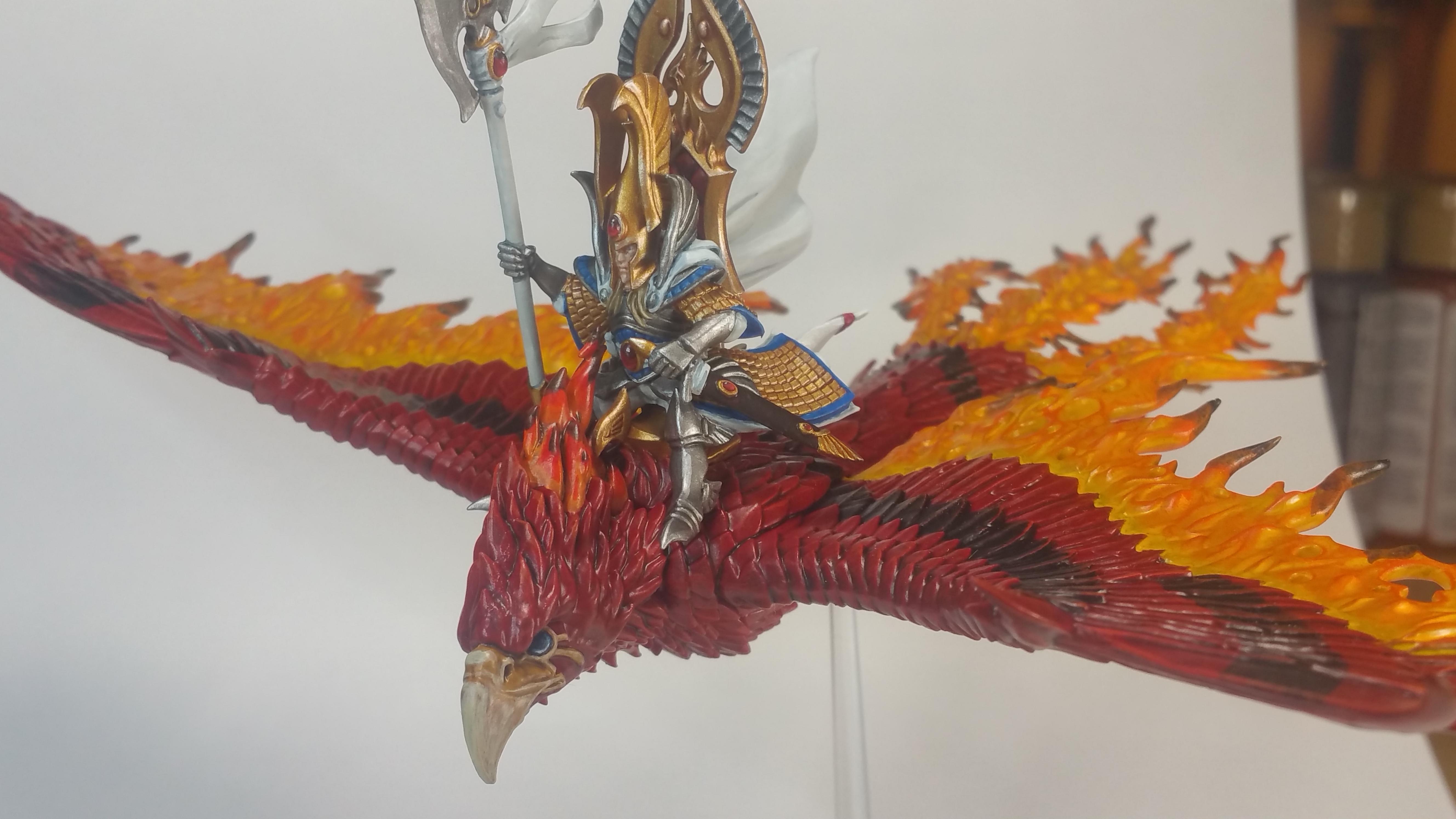 Aelves, Anointed, High Elves, Mount, Phoenix