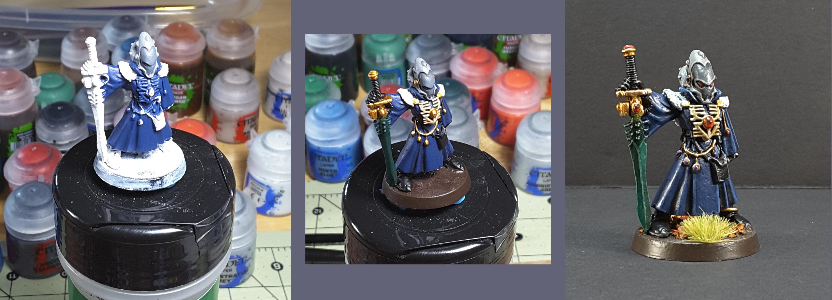 Eldar, Warlock, Work In Progress