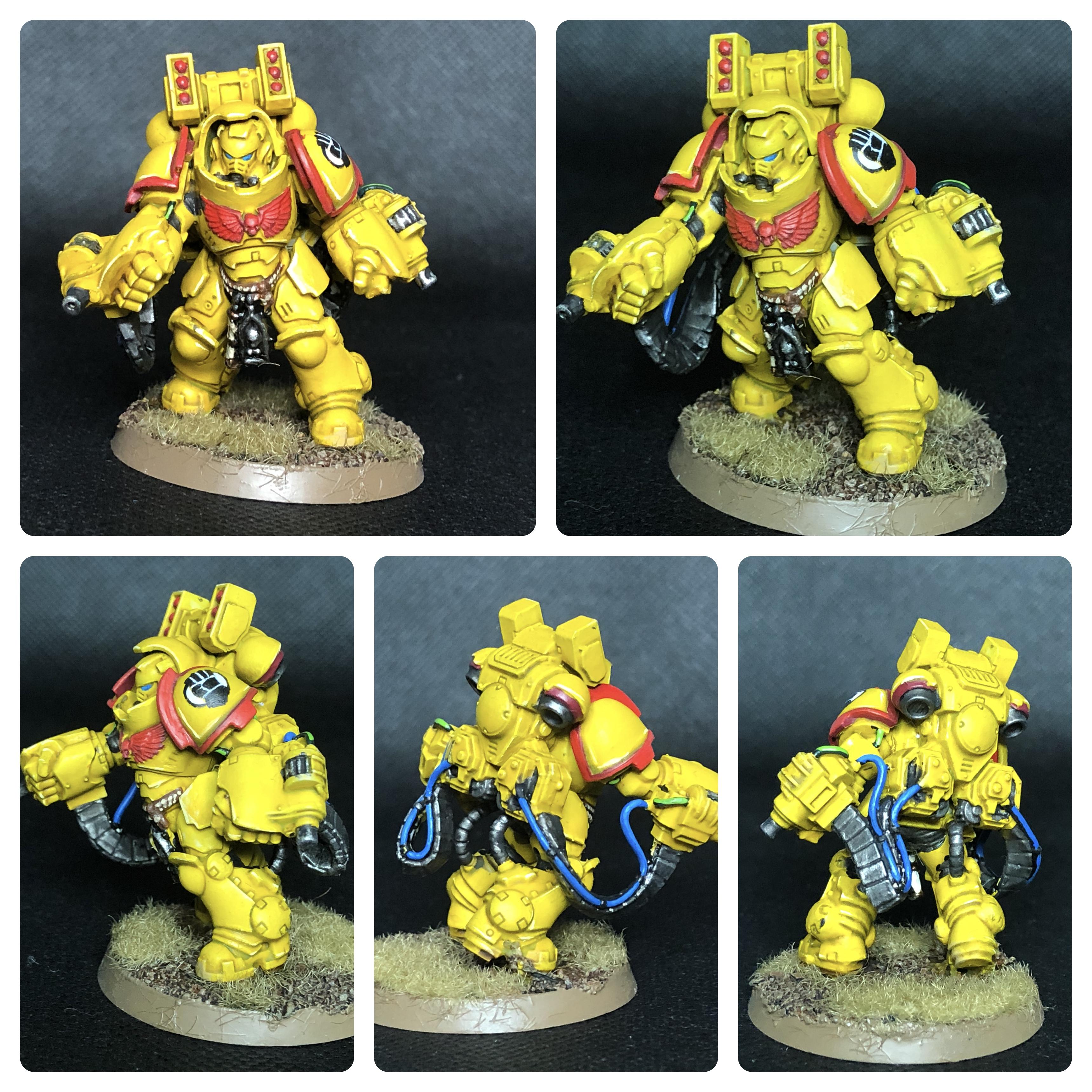 Imperial Fists Primaris Aggressors Marine