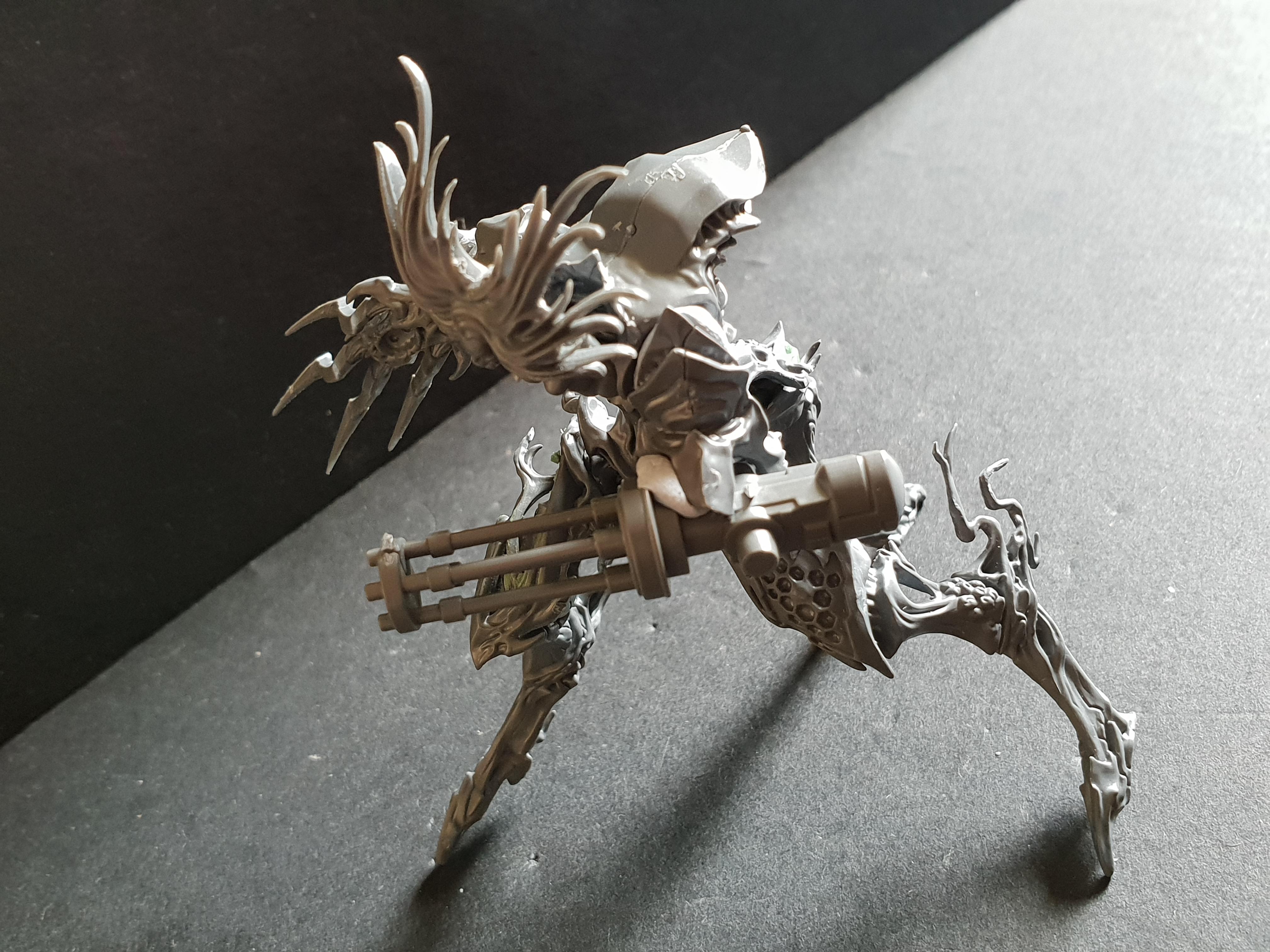 Chaos, Chaos Space Marines, Conversion, Dreadnought, Hellbrute, Slaanesh, Warhammer 40,000, Work In Progress