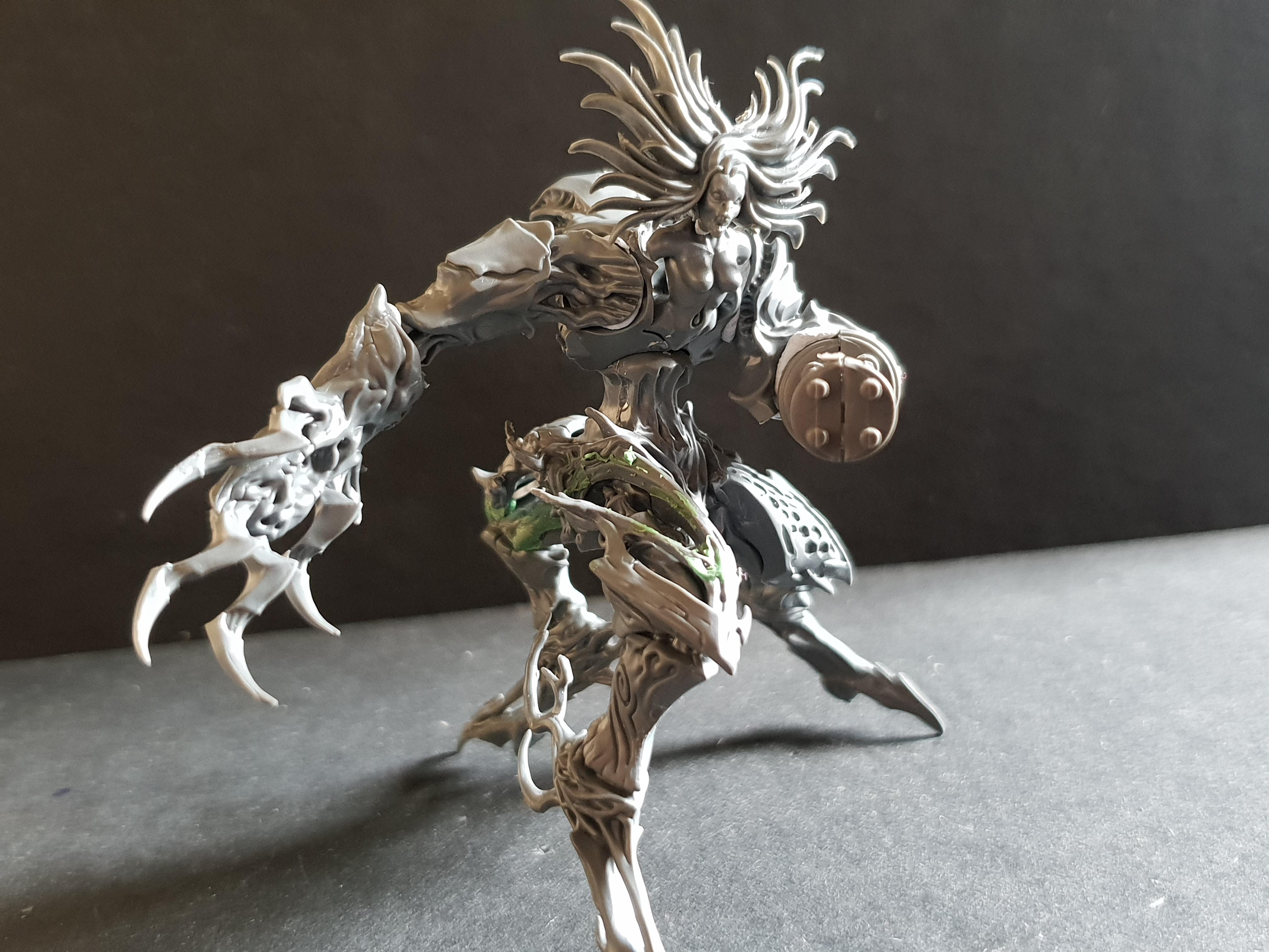 Chaos, Chaos Space Marines, Conversion, Dreadnought, Hellbrute, Slaanesh, Warhammer 40,000, Work In Progress
