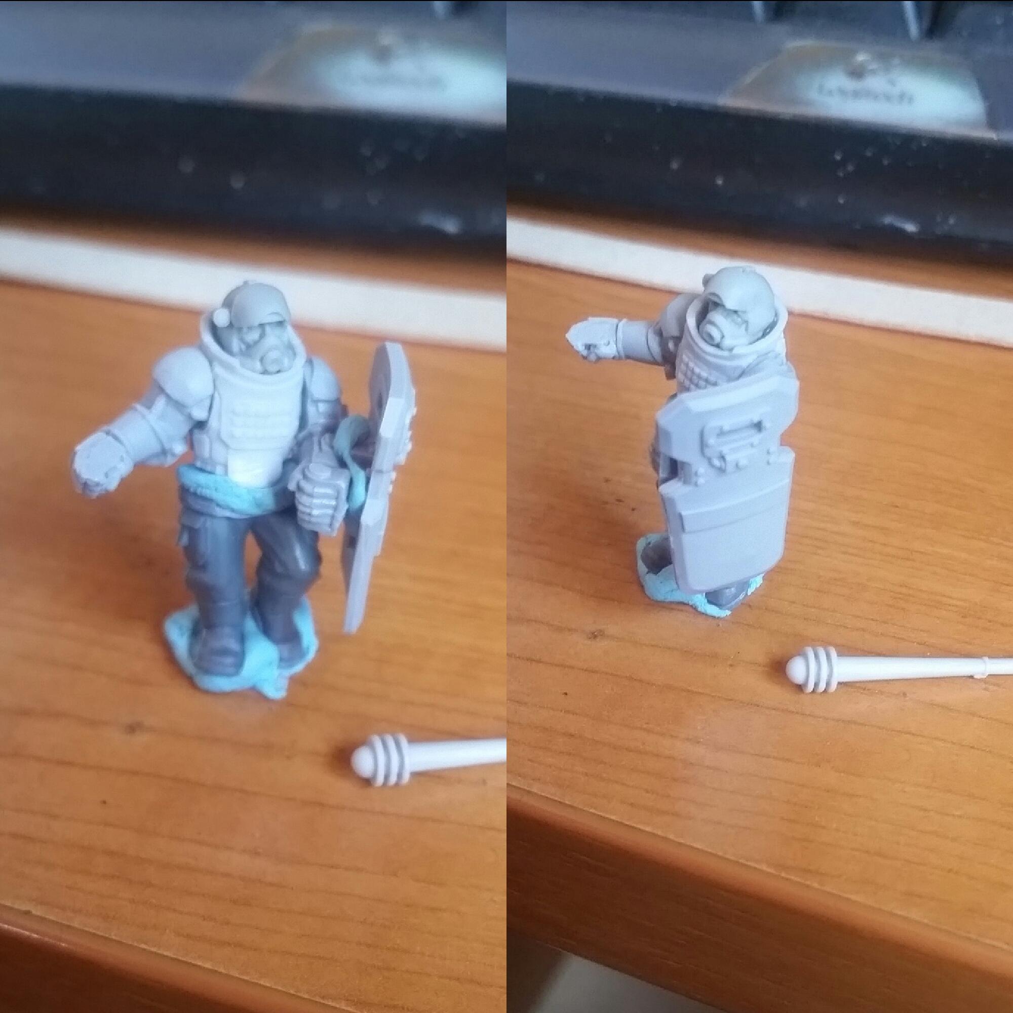 Argo Brigade, space riot police