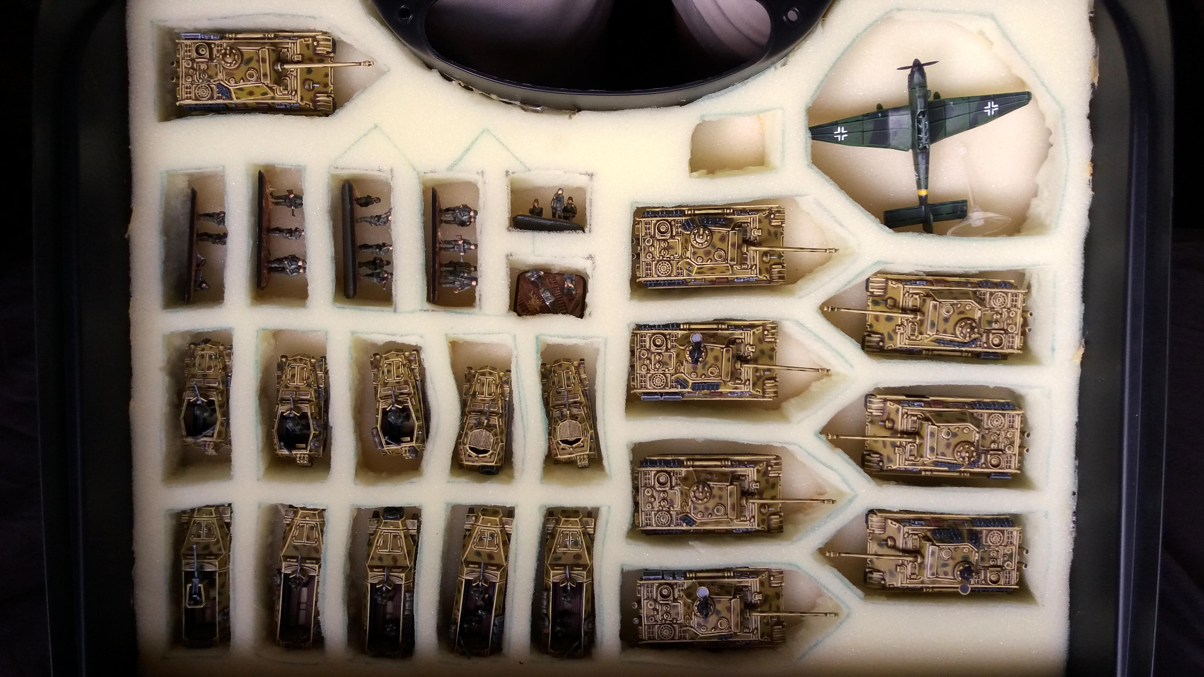Flames Of War, Germans, Germany, Tank, Transport Case, World War 2