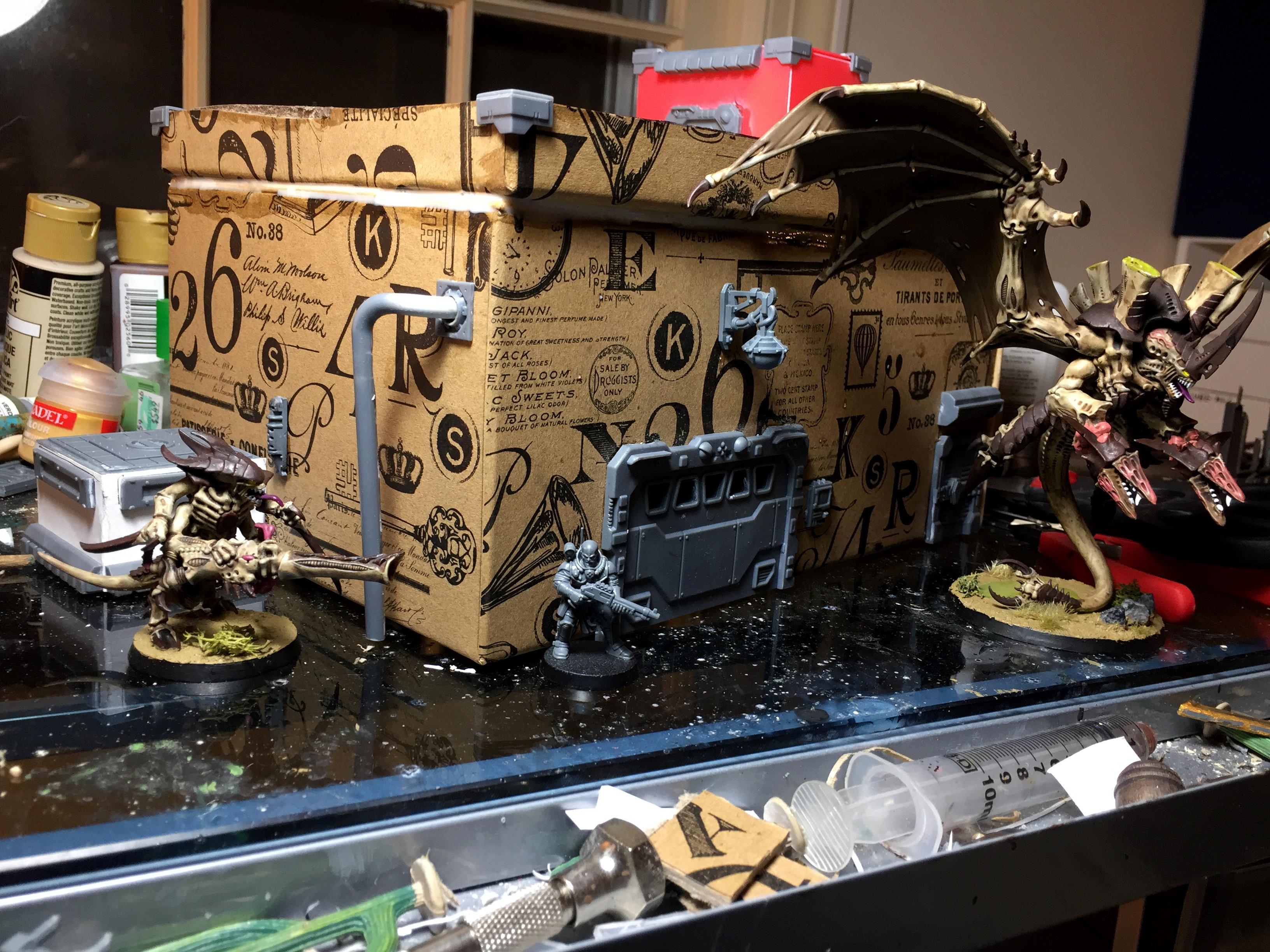Cardboard, Imperial, Maelstrom&#146;s Edge, Terrain, Warhammer 40,000, Work In Progress
