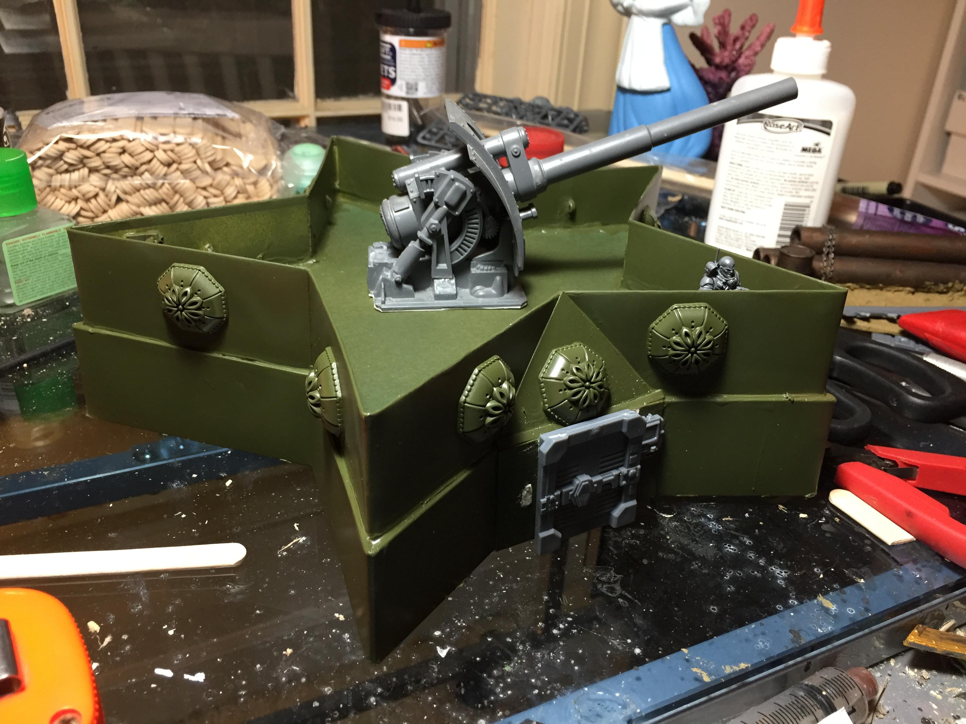 Cardboard, Imperial, Maelstrom&#146;s Edge, Terrain, Warhammer 40,000, Work In Progress