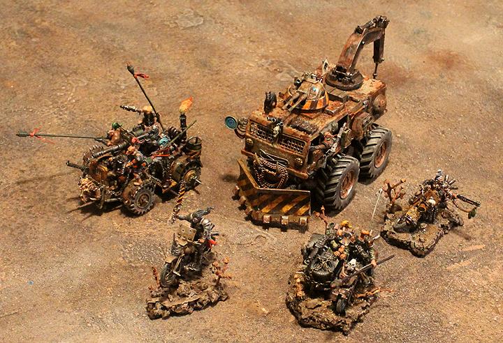 Five Ash Waste vehicles 