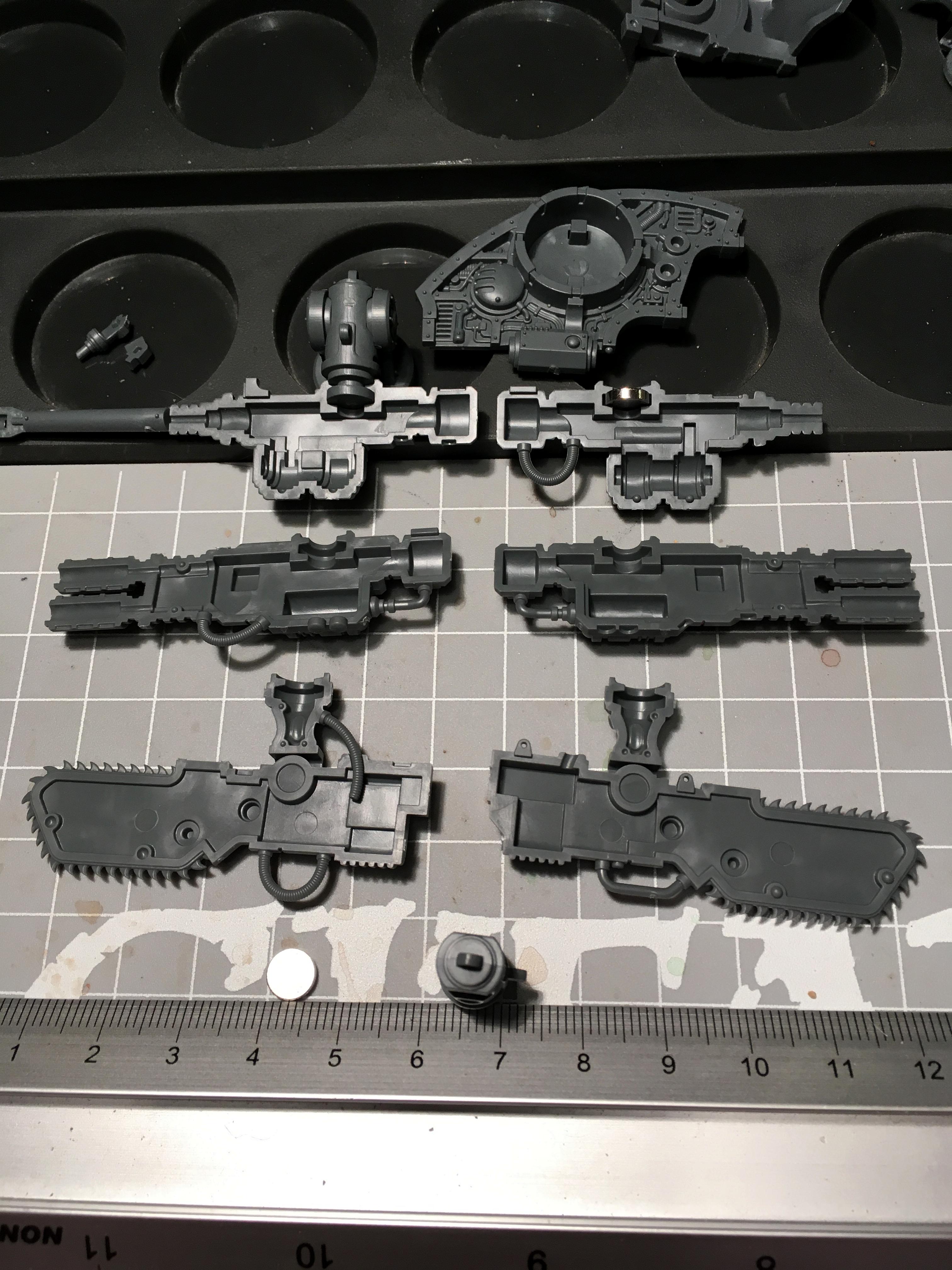 Armiger, Imperial Knights, Magnetisation, Warhammer 40,000, Work In Progress