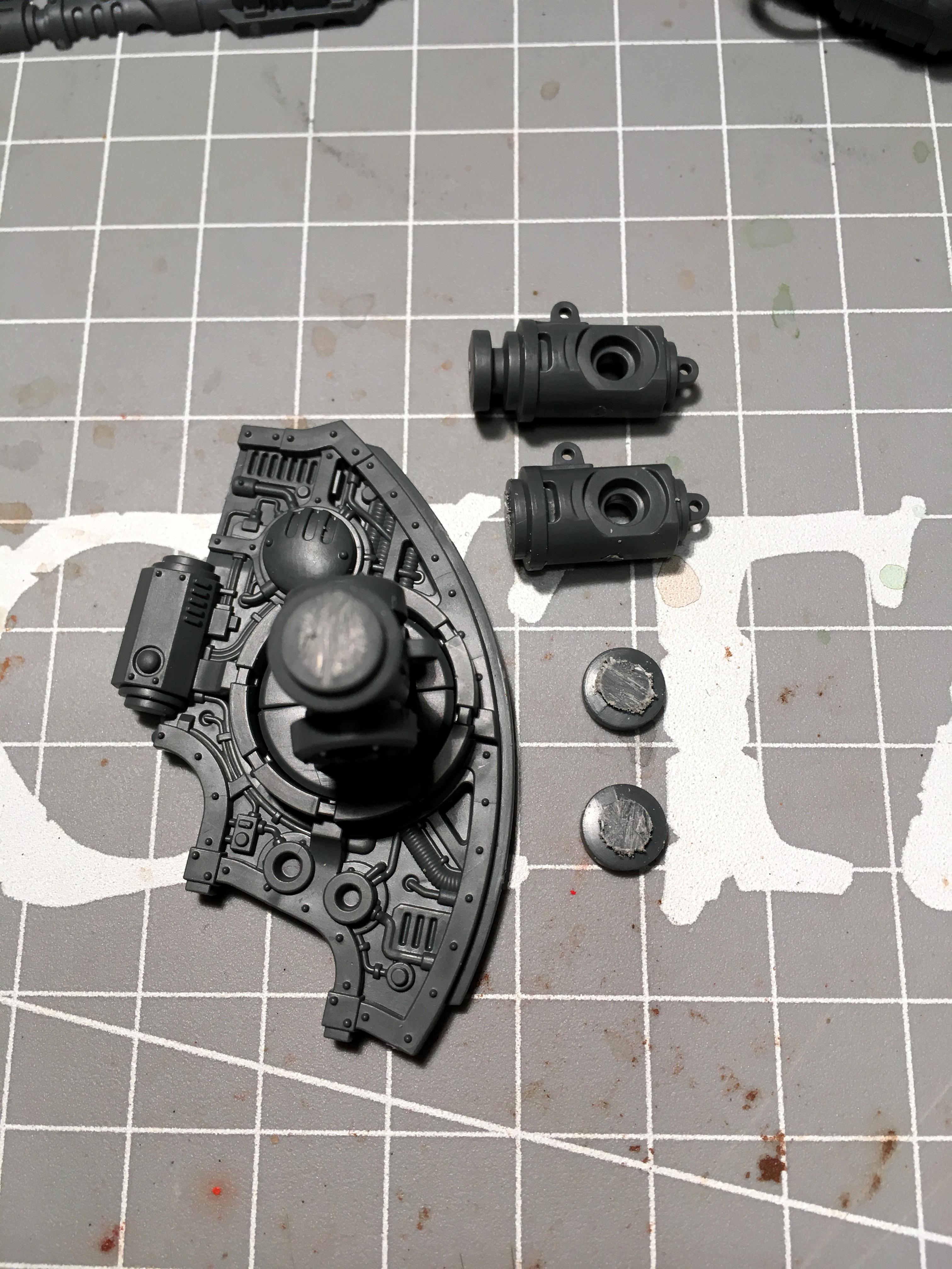 Armiger, Imperial Knights, Magnetisation, Warhammer 40,000, Work In Progress