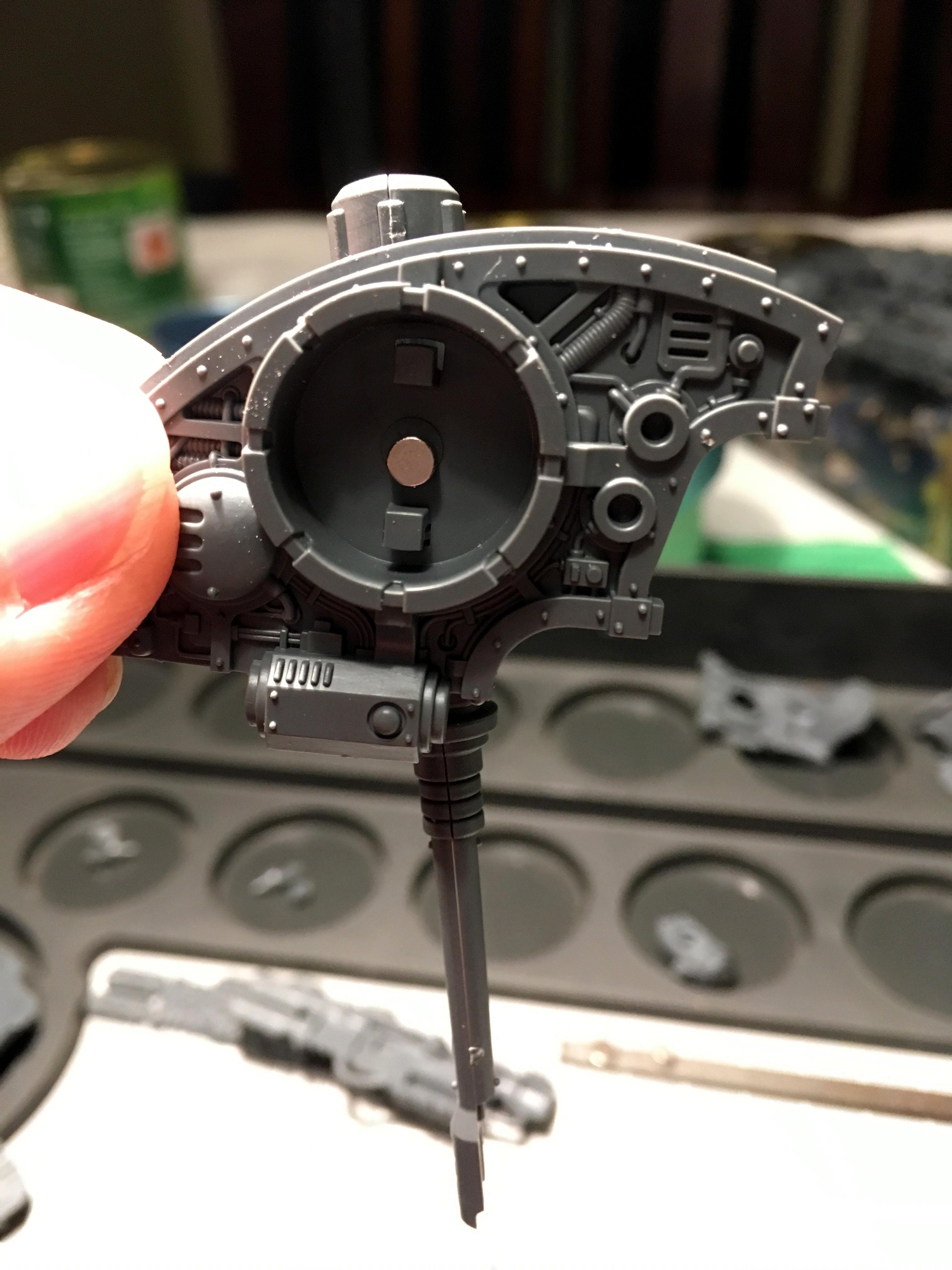 Armiger, Imperial Knights, Magnetisation, Warhammer 40,000, Work In Progress