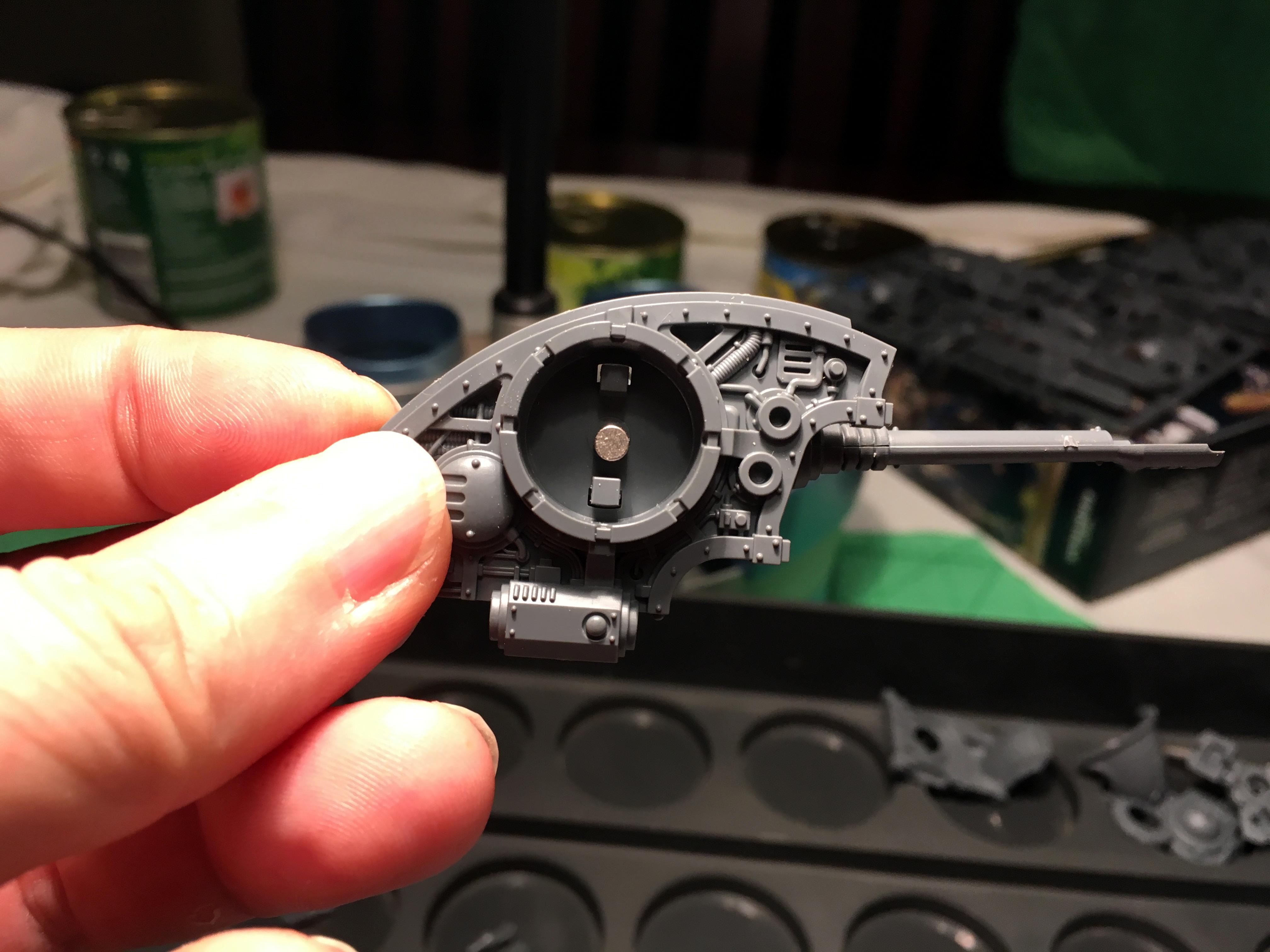 Armiger, Imperial Knights, Magnetisation, Warhammer 40,000, Work In Progress
