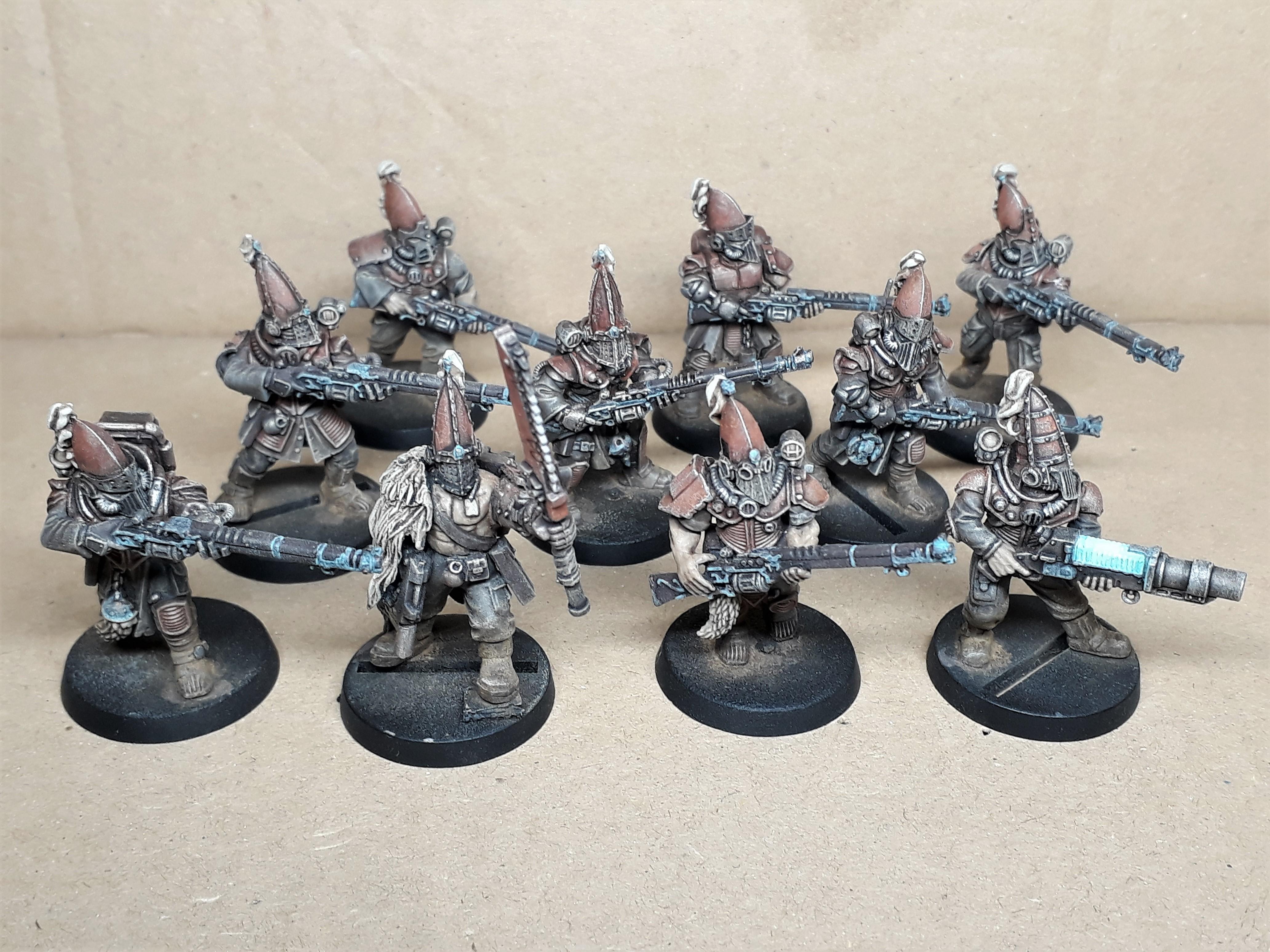 Dusty, Imparial Guard, Rusty, Unit, Weathered