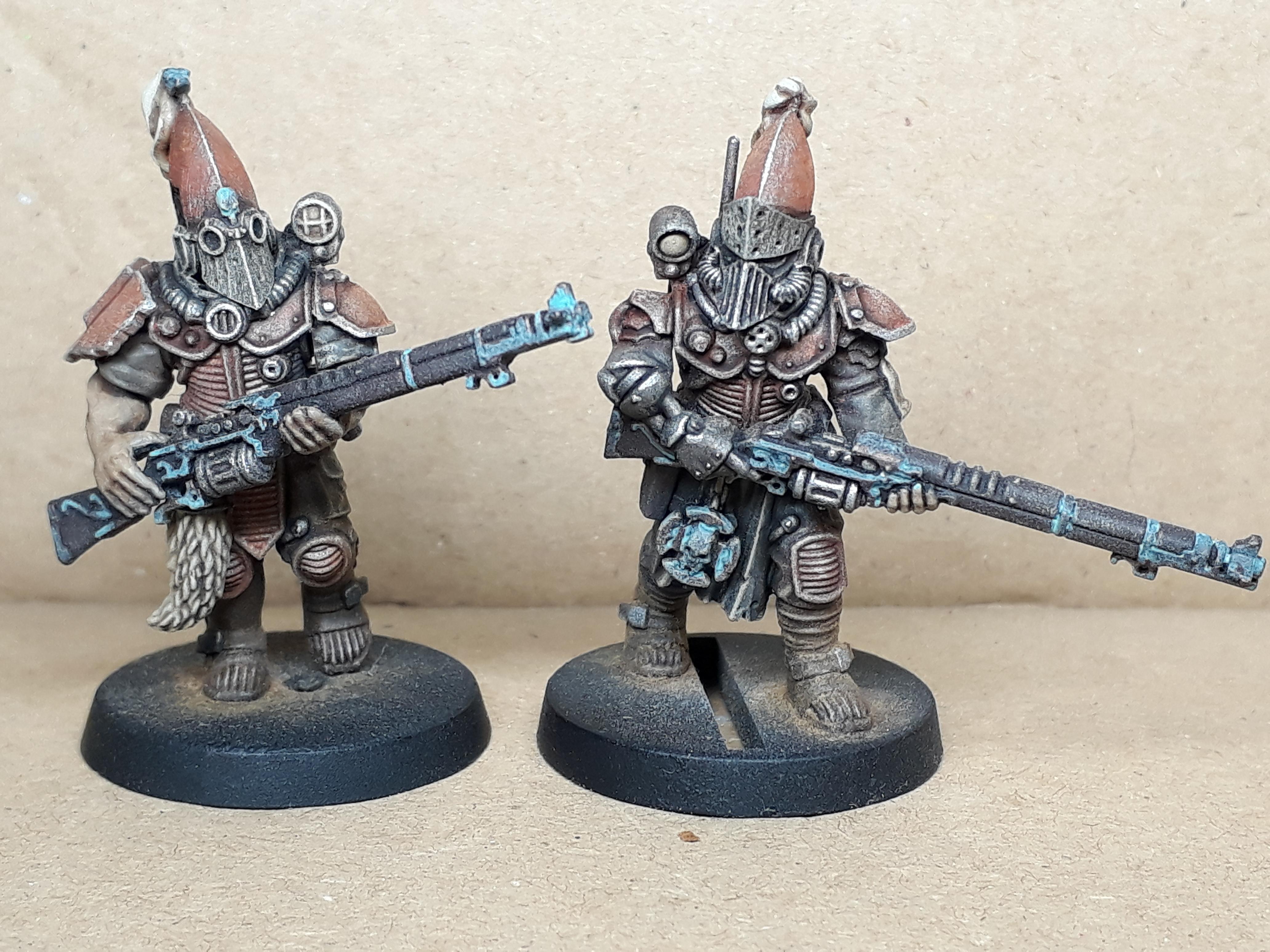 Dusty, Imparial Guard, Rusty, Unit, Weathered