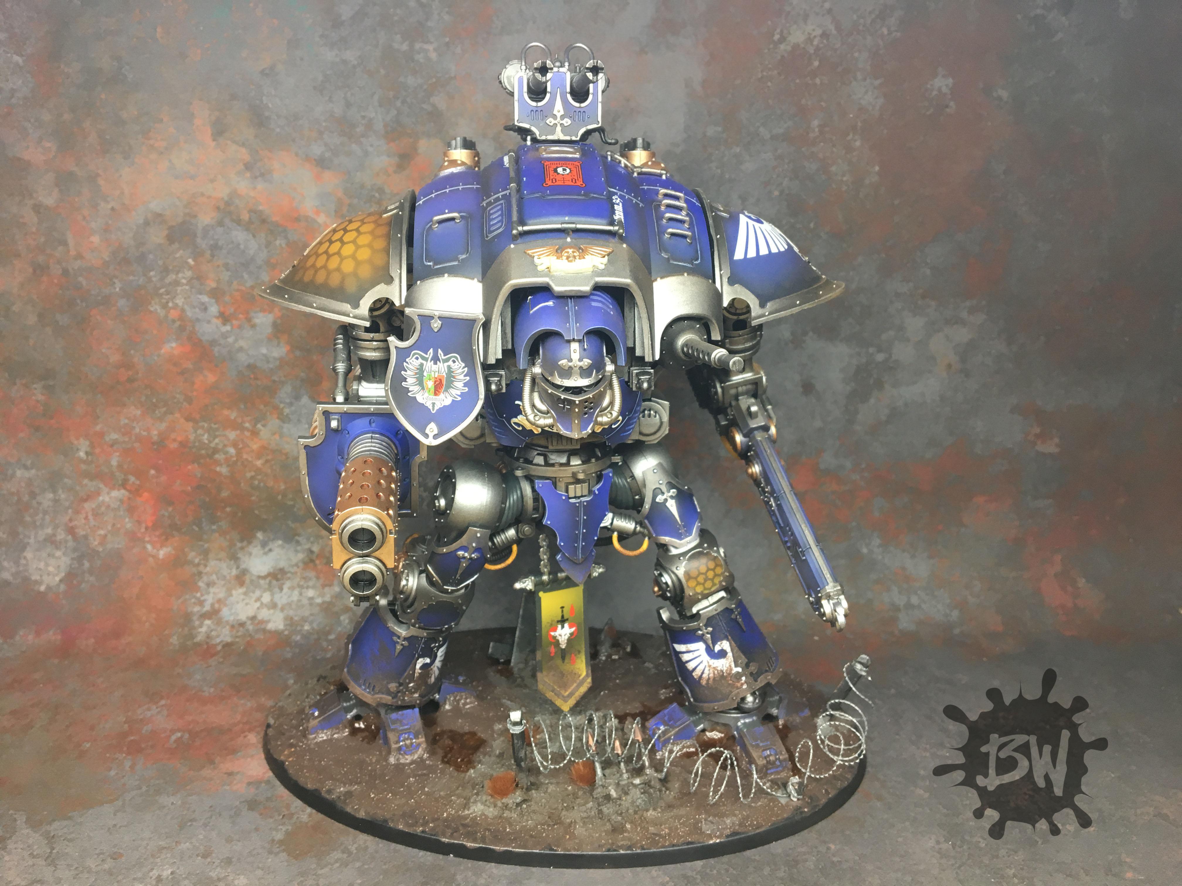 Imperial Knight Errant, Imperila Knights, Imperium, Warhammer 40,000