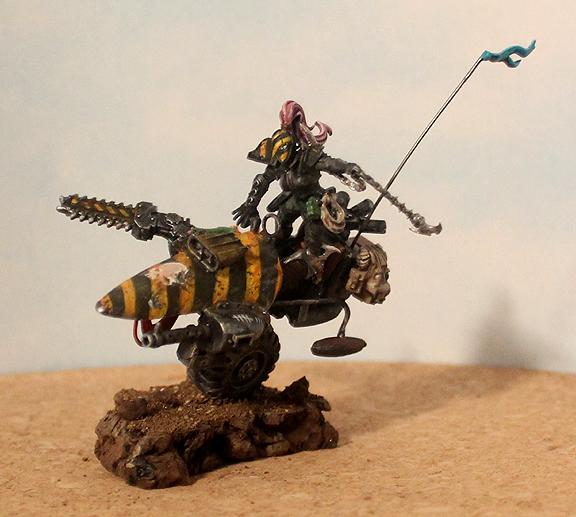 Bike, Conversion, Eldar, Jetbike, Looted, Monobike, Wastelands