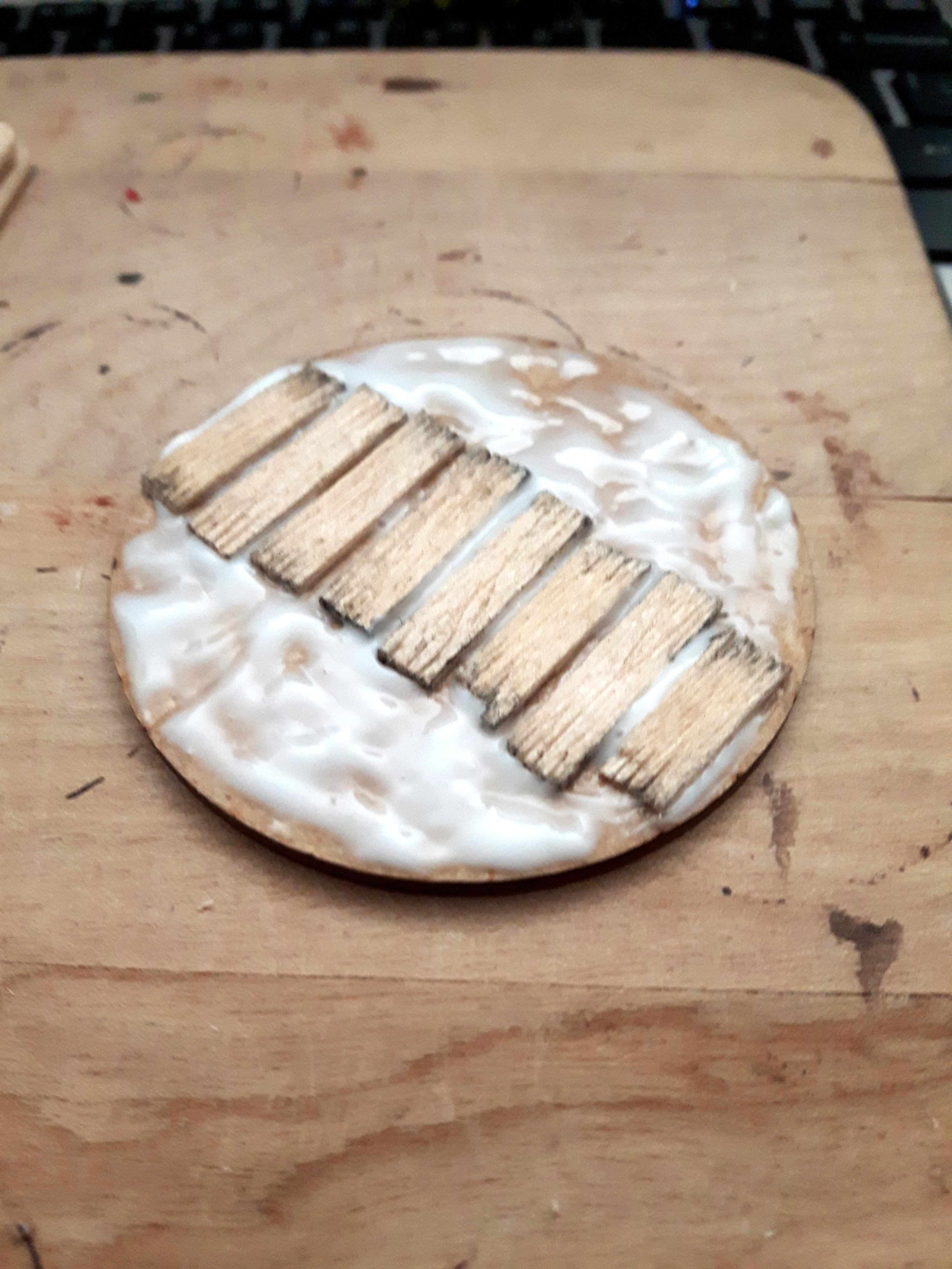 3. Assembling Duckboards, Front view