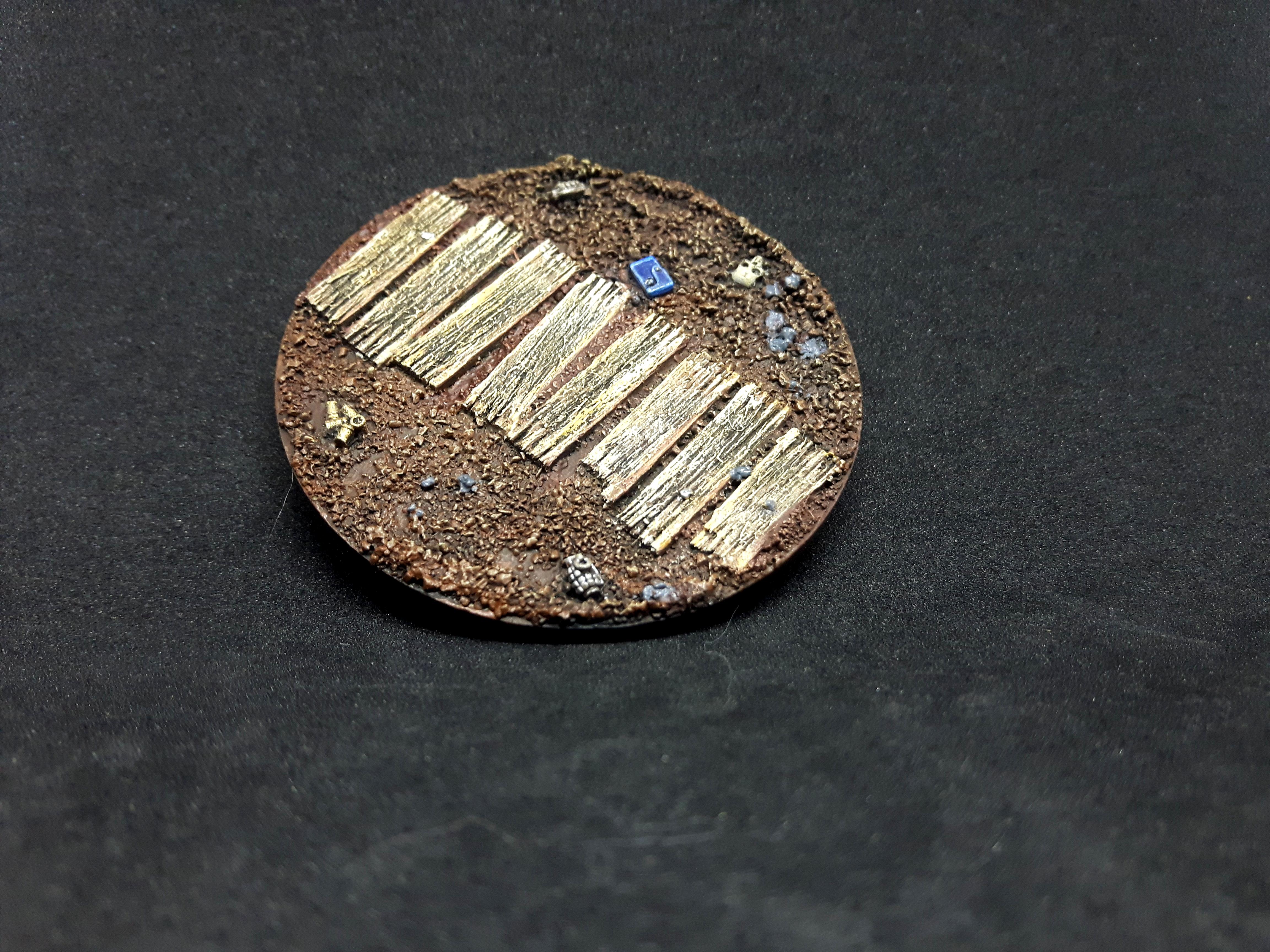9.  Duckboards and Details Painted