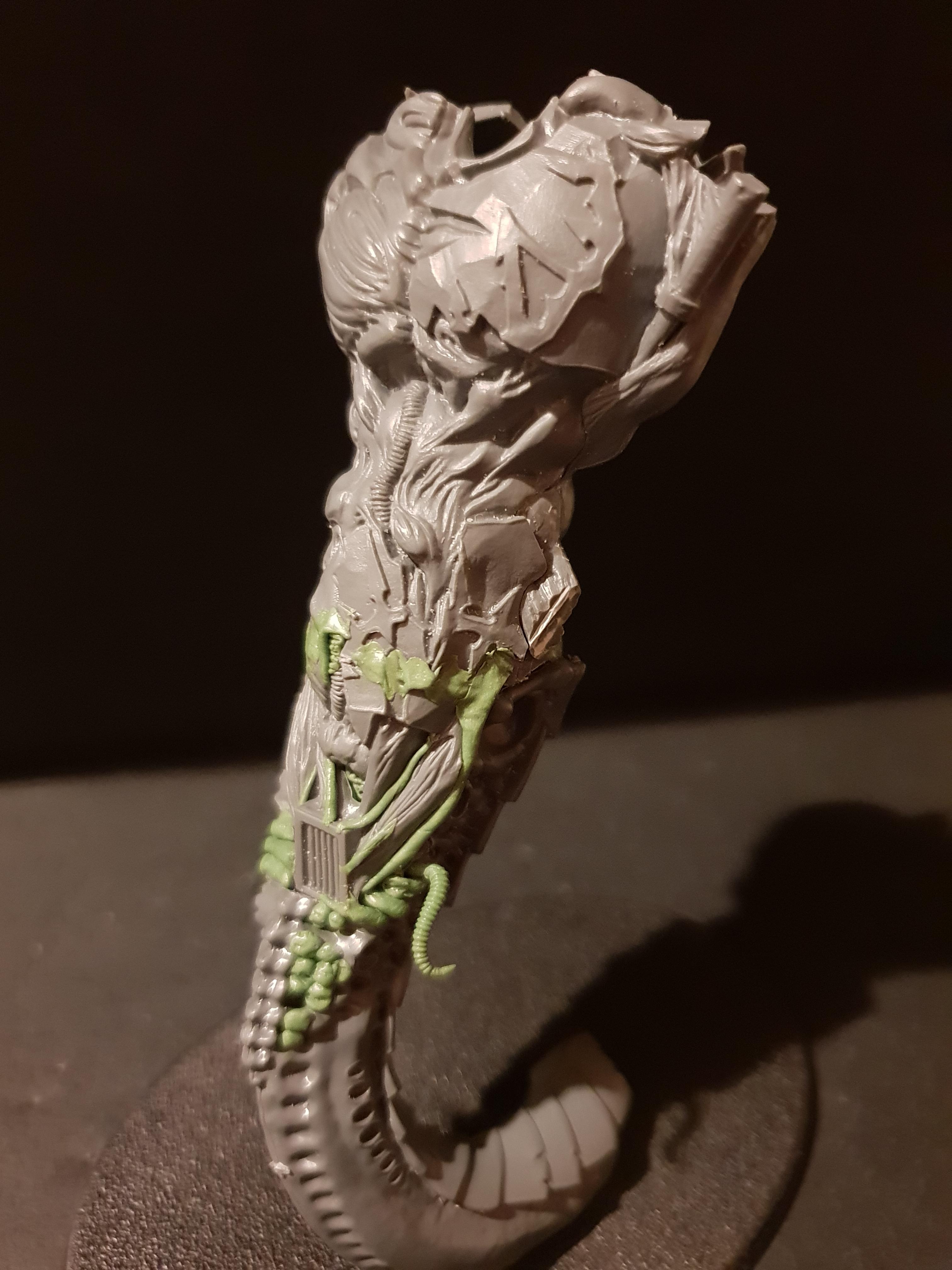 Chaos, Conversion, Slaanesh, Warhammer 40,000, Work In Progress