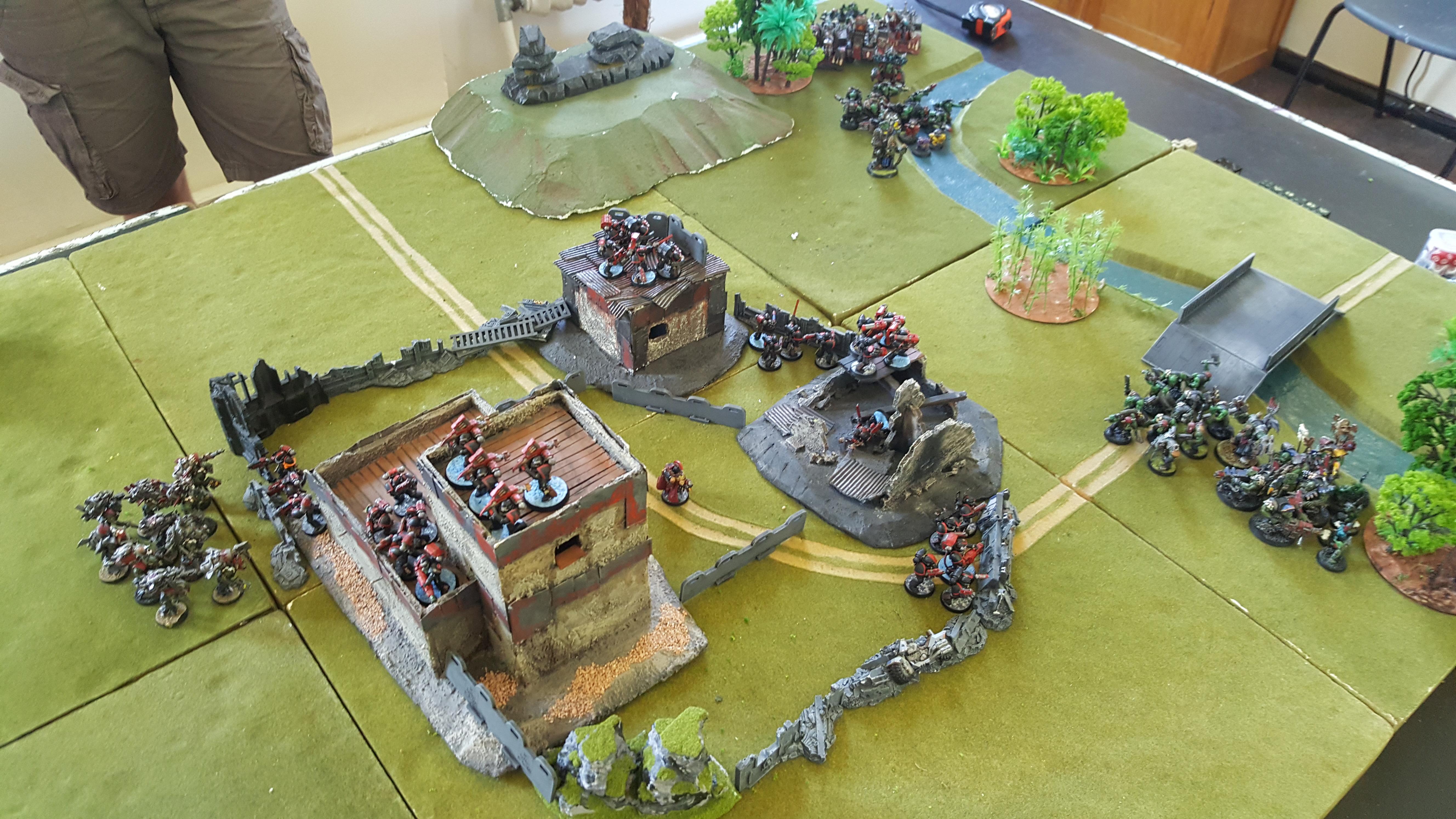 Dark Angels, Glazers Creek, Orks
