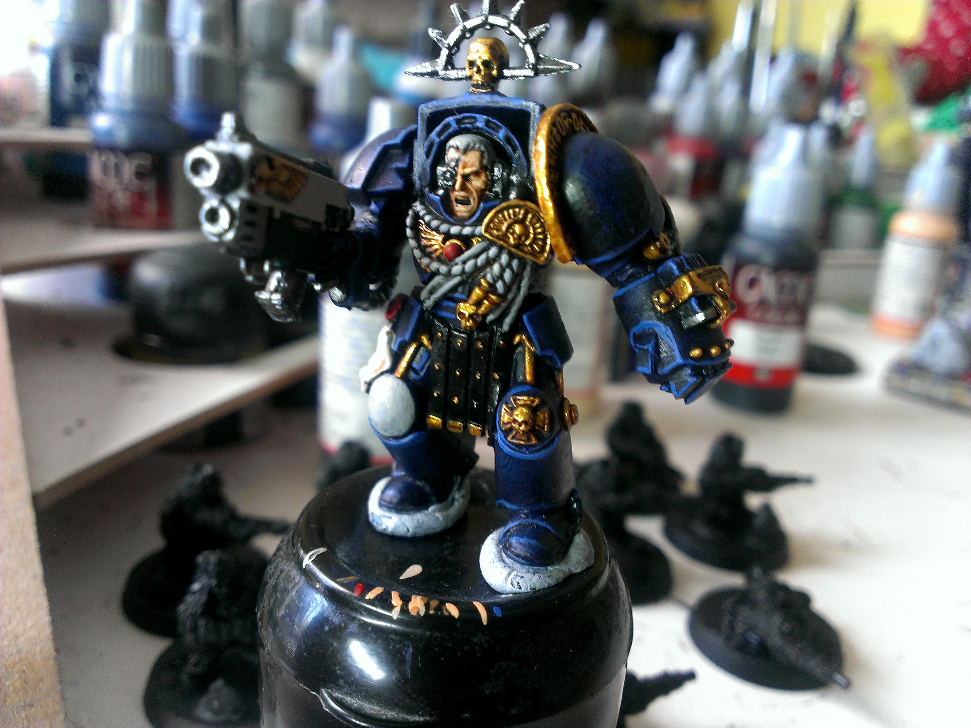 Captain, Invictus, Space Marines, Terminator Armor, Ultramarines