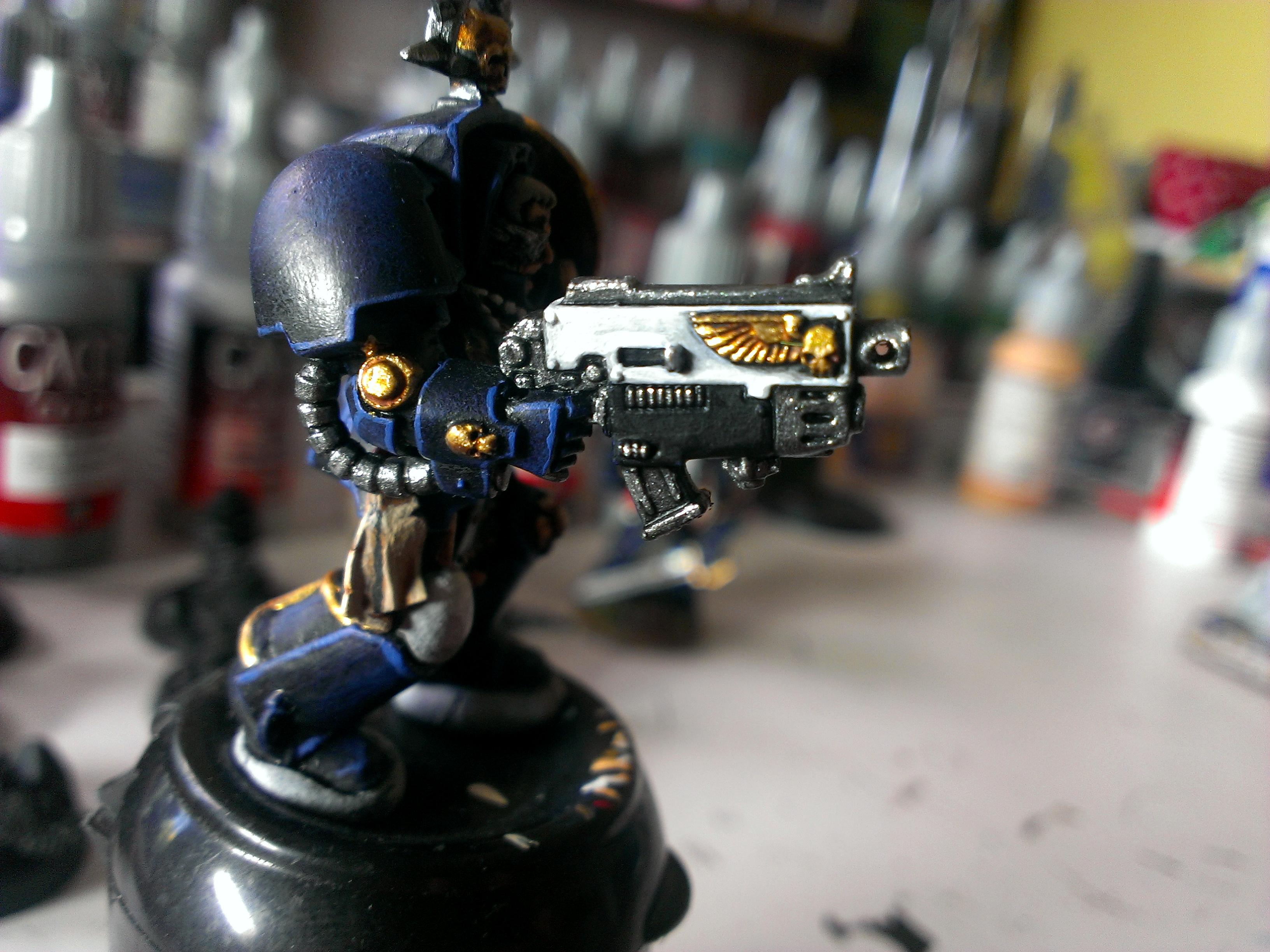 Captain, Invictus, Space Marines, Terminator Armor, Ultramarines