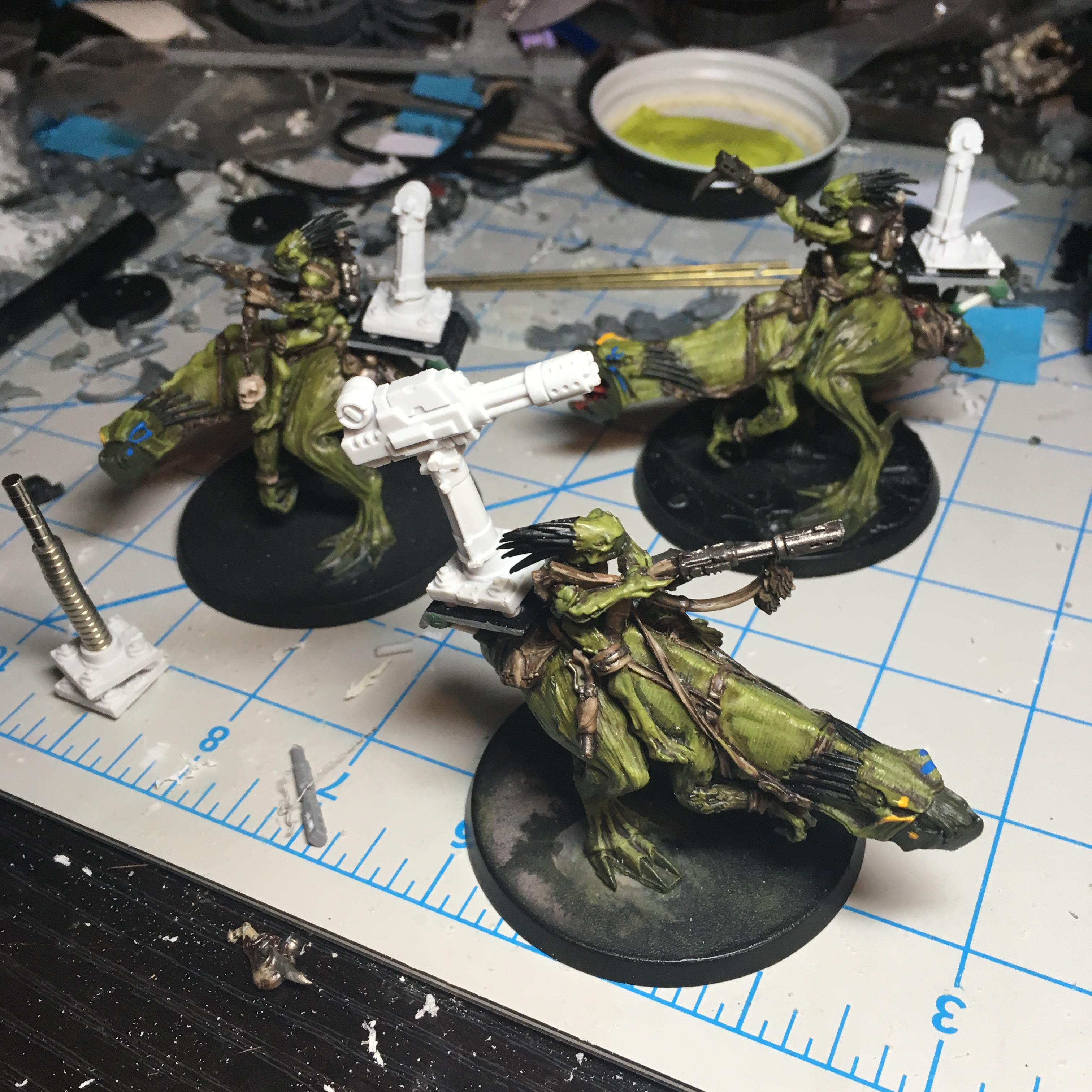 Conversion, Coubts-as, Counts As, Knarloc, Kroot, Kroot Mercenaries, Mercenary, Renegades, Tau, Work In Progress