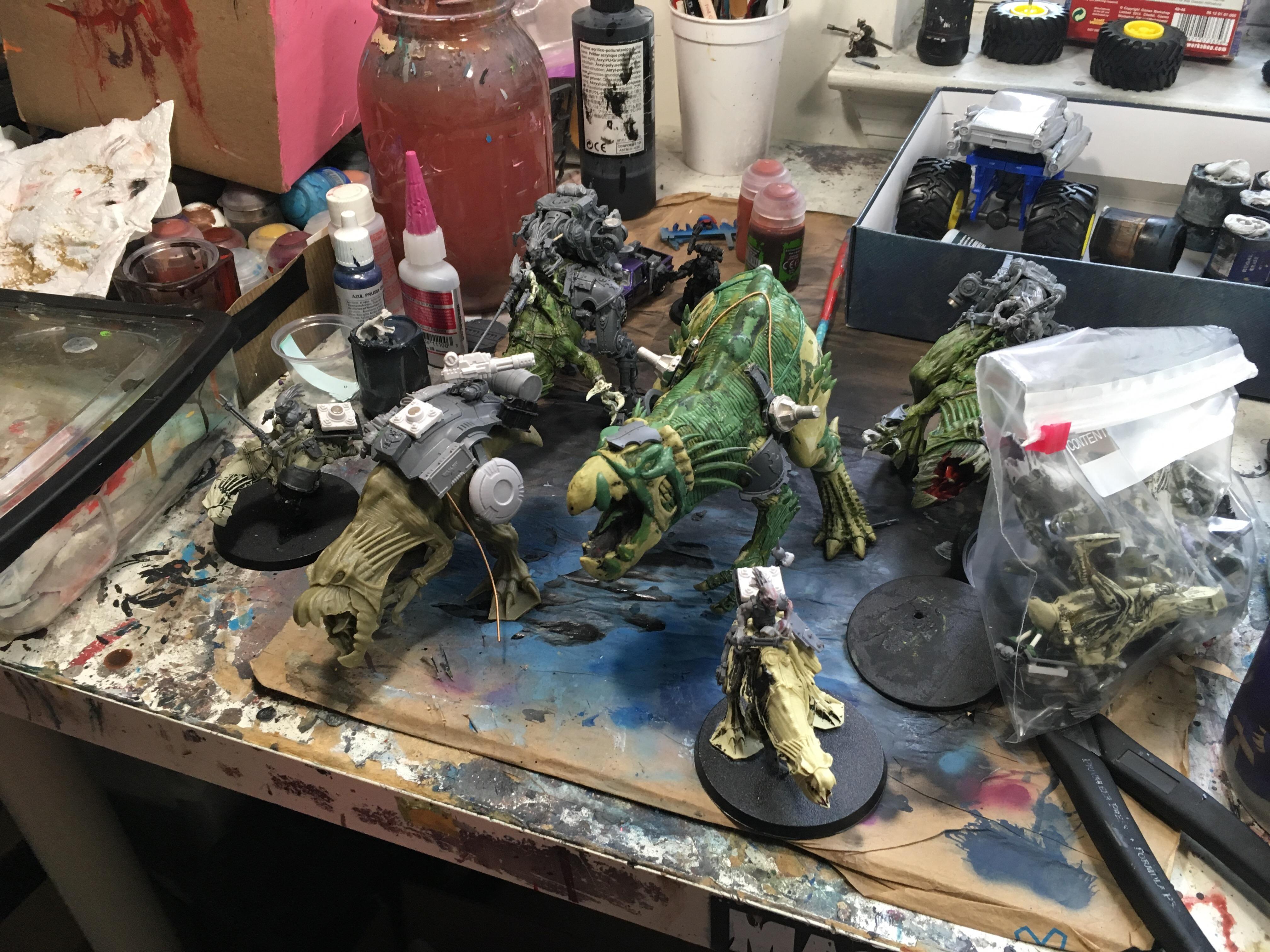 Conversion, Coubts-as, Counts As, Knarloc, Kroot, Kroot Mercenaries, Mercenary, Renegades, Tau, Work In Progress