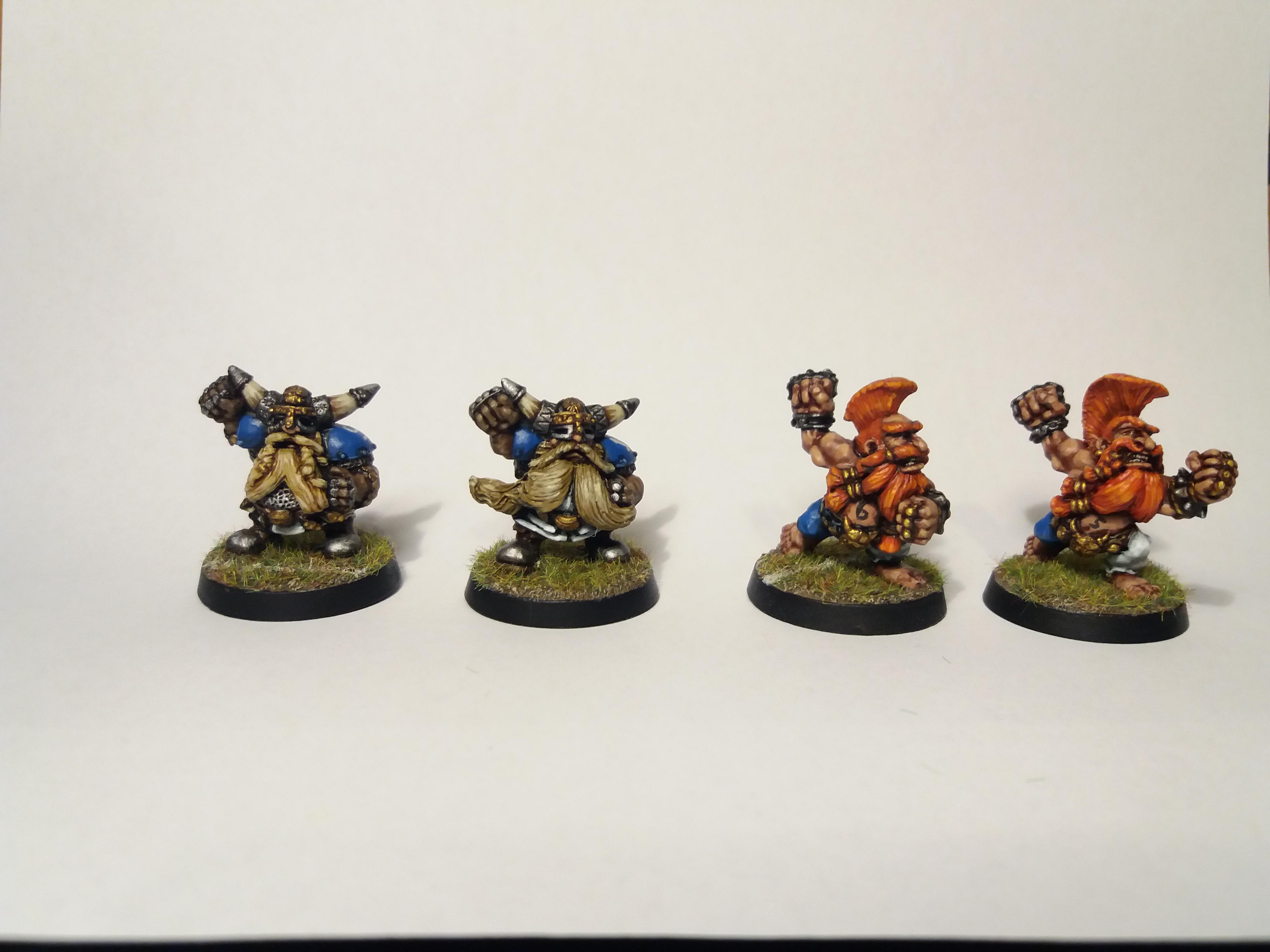 Blood Bowl, Dwarves, Blockers and Troll Slayers