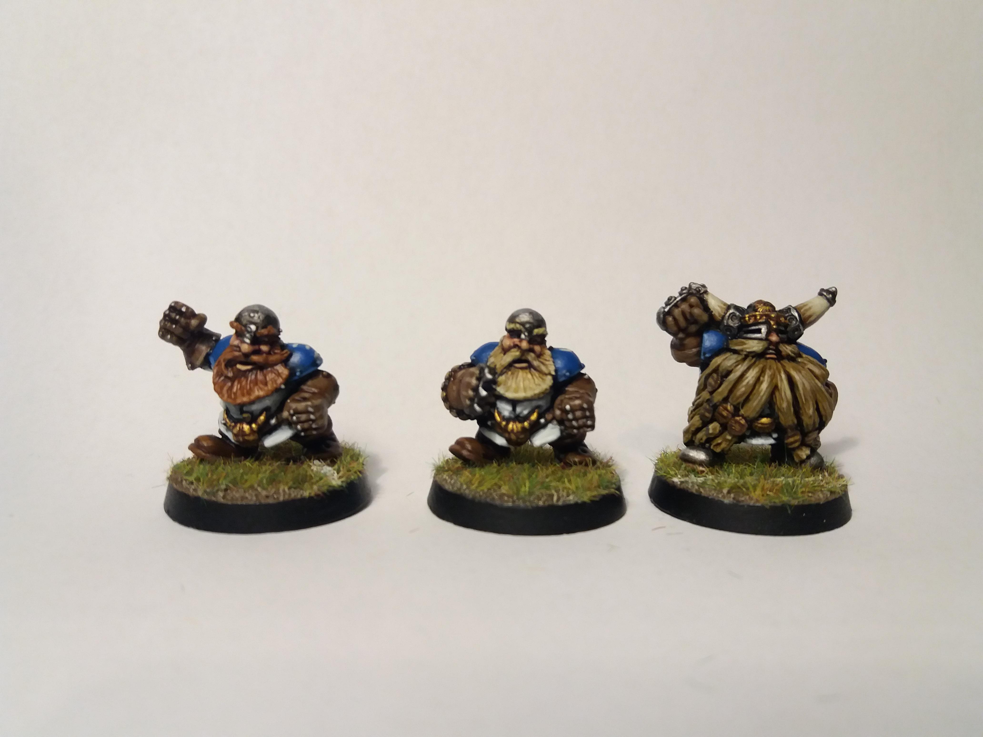 Blood Bowl, Dwarves, Runners and Blocker