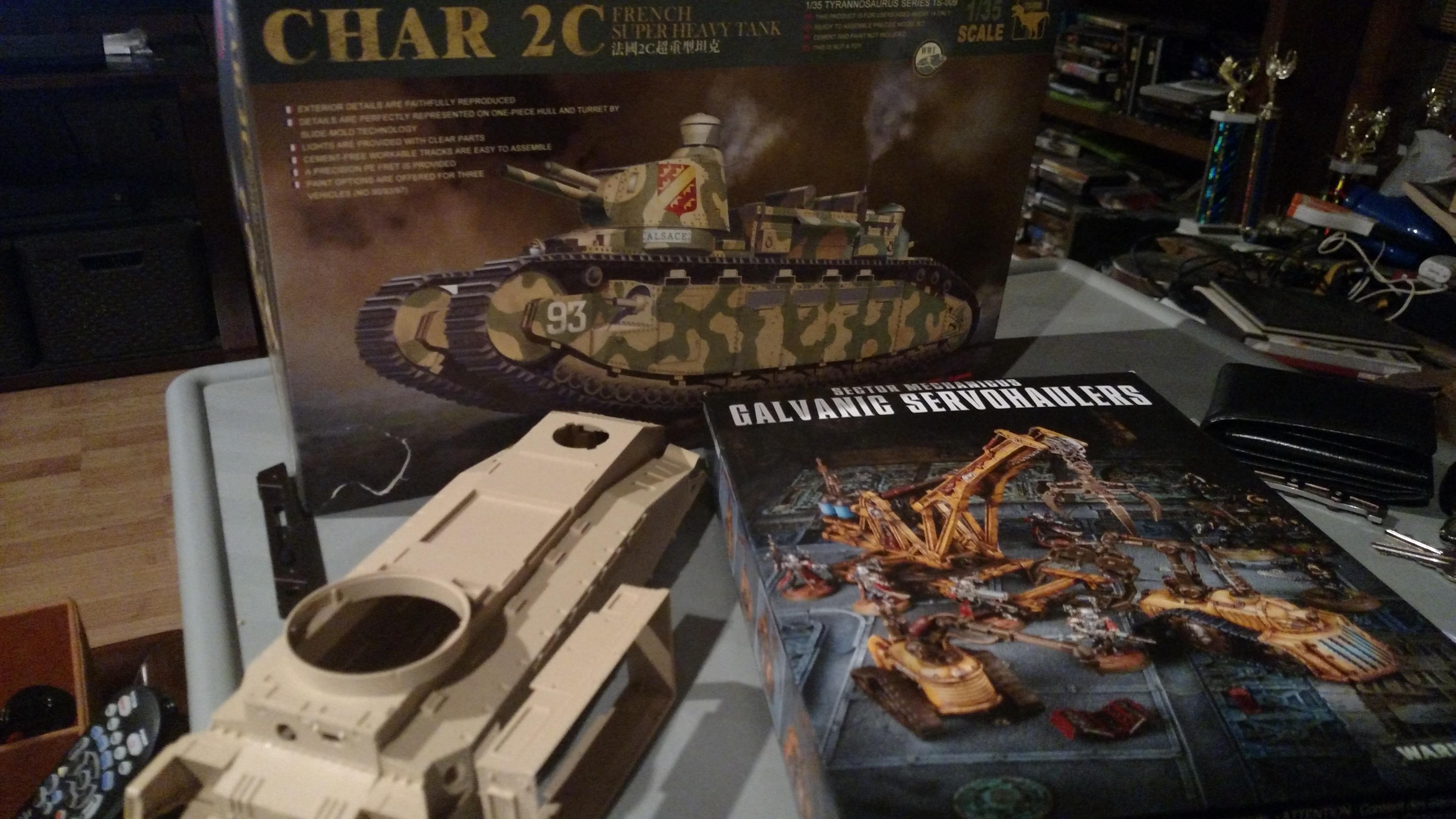 Char 2C Super heavy Recovery/Repair tank, wip