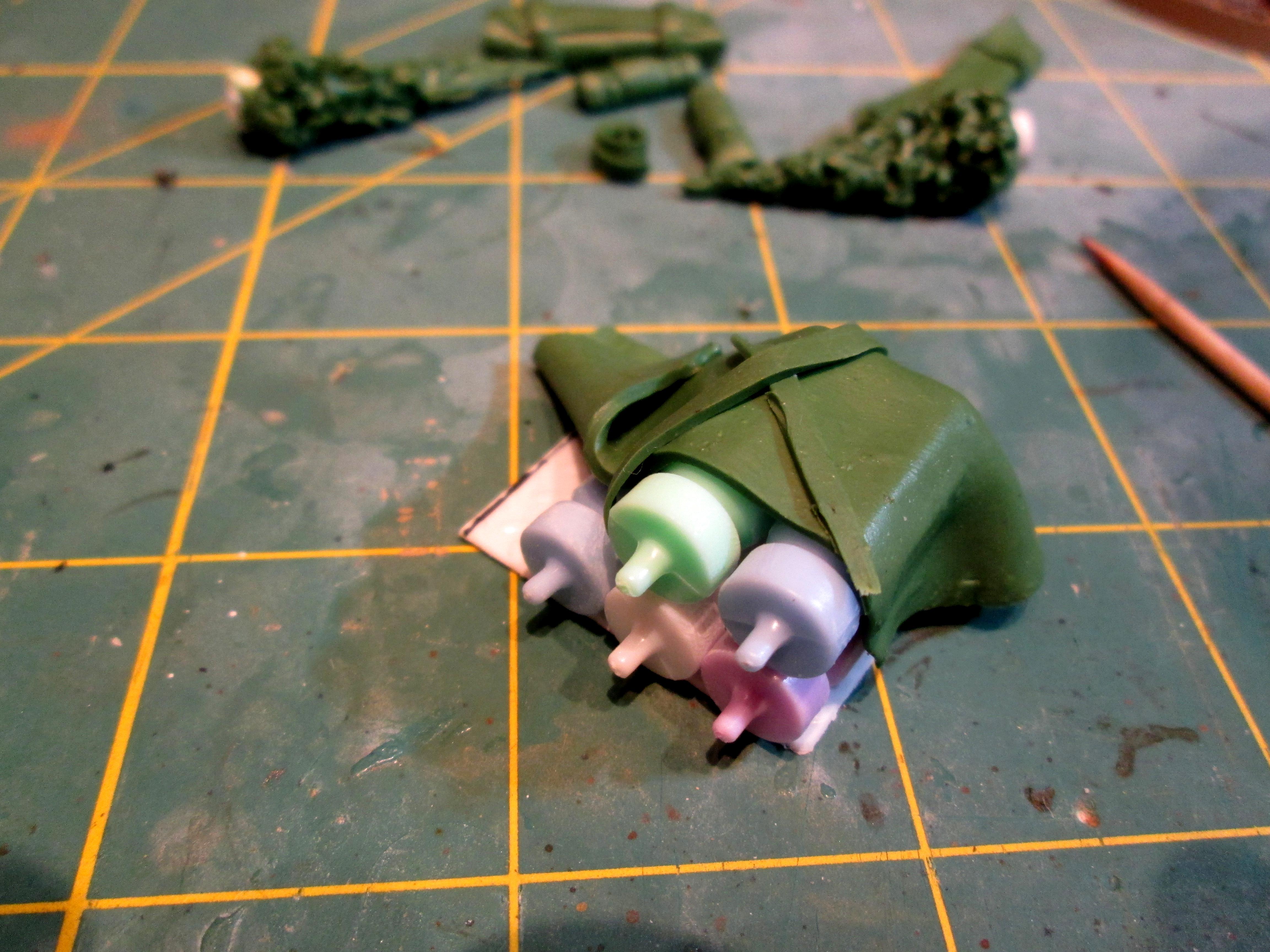 Crafted, Customized, Greenstuff, Sculpted