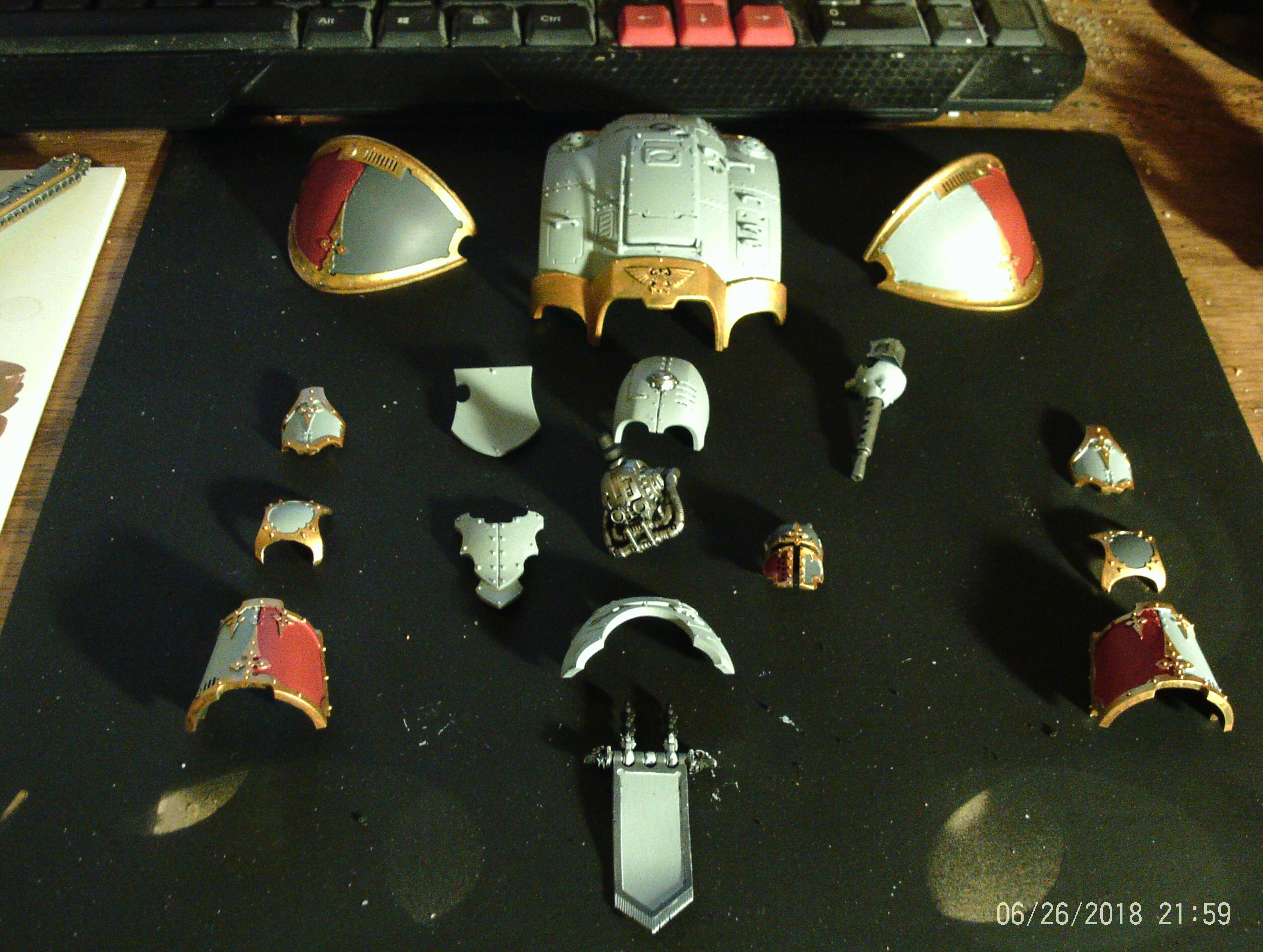 Knight 1 Armor Plates WIP 1