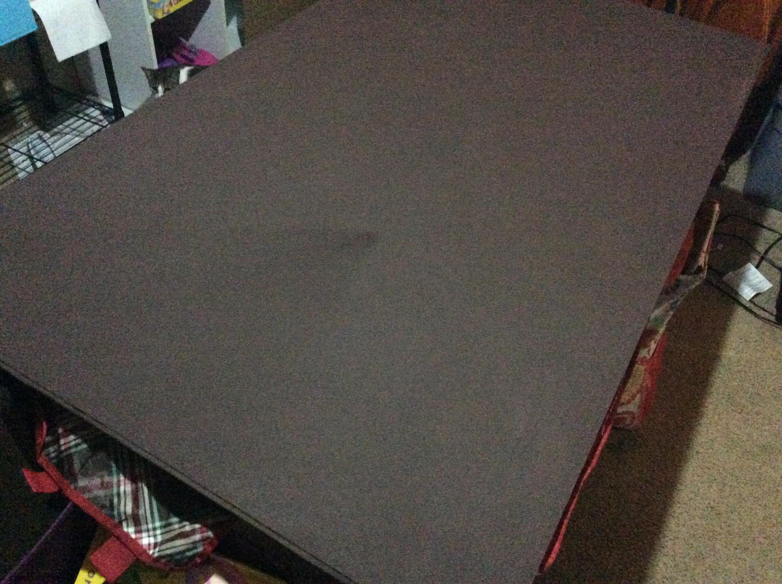 Brown table