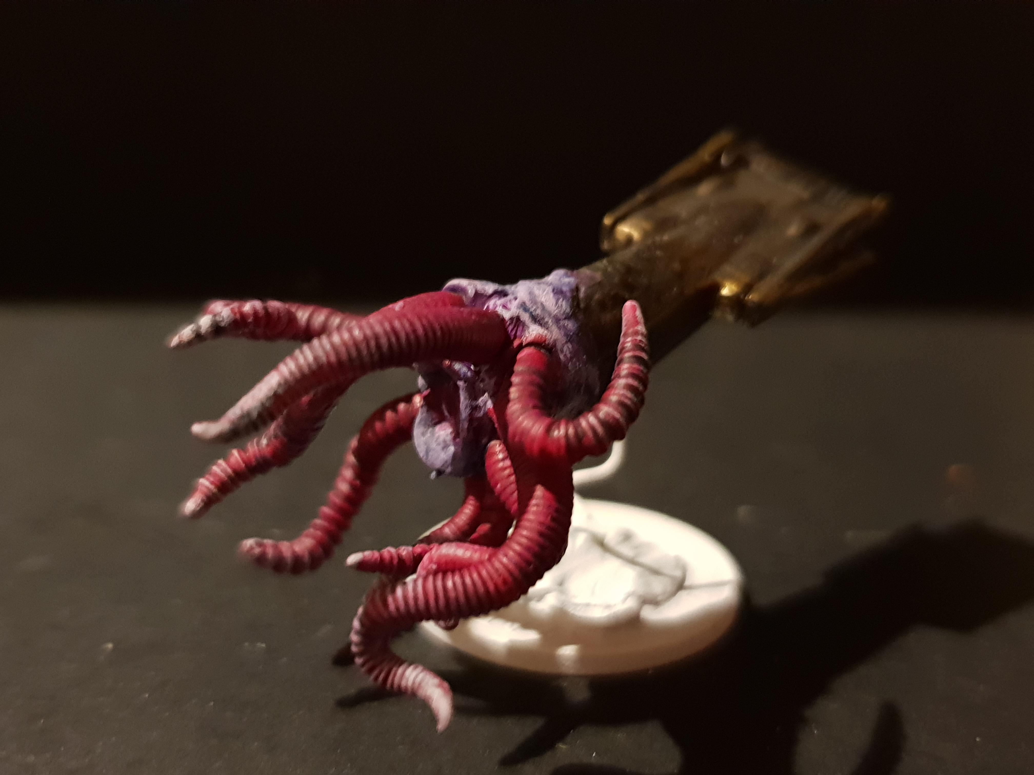 Cephalopods, Chaos, Conversion, Dark Mechanicus, Drone, Mechanicus, Pip, Servitors, Squid, Warhammer 40,000, Work In Progress