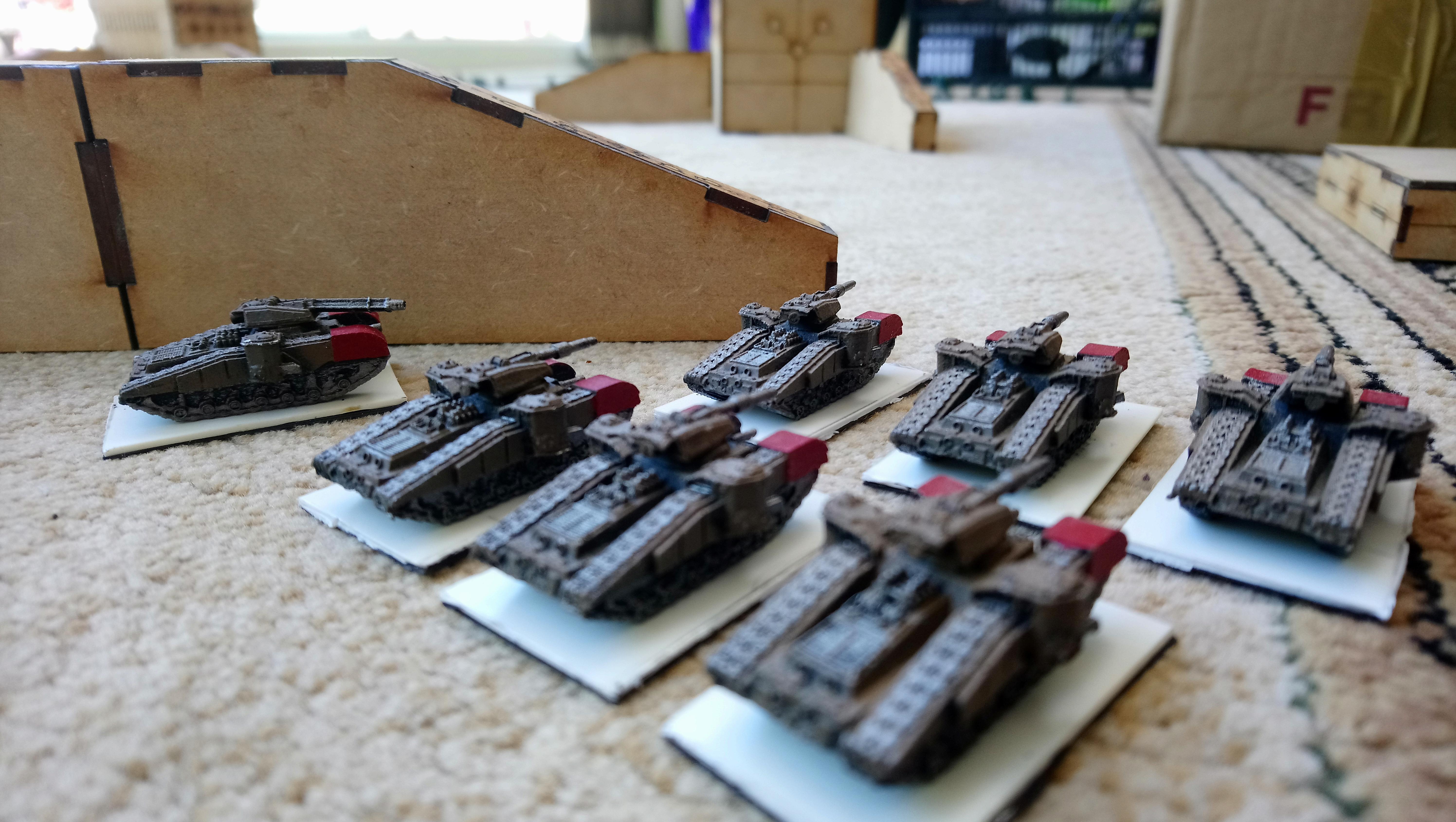 6mm, Epic, Imperial Guard, Painted, Warhammer 40,000