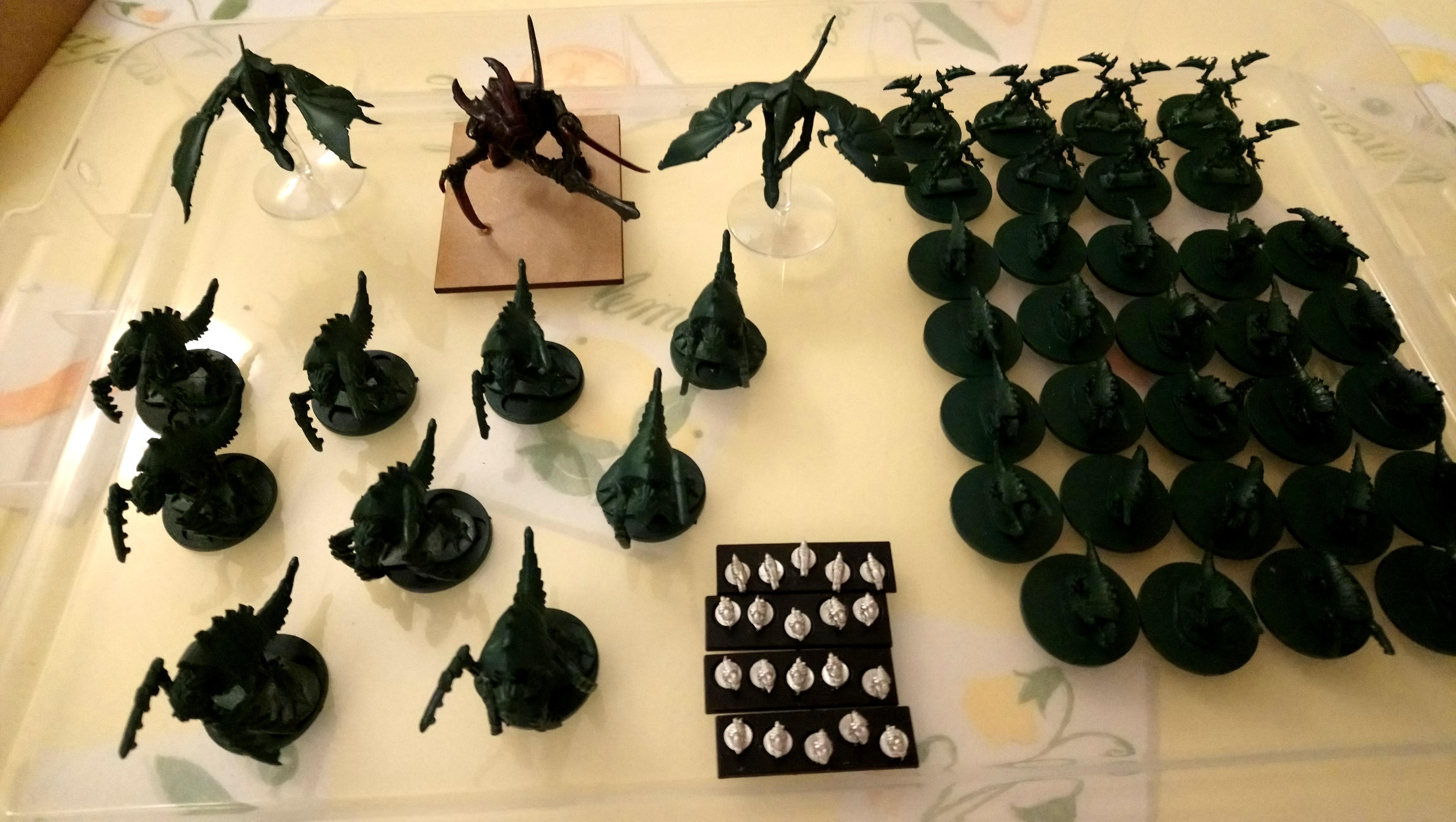 6mm, Epic, Painted, Tyranids, Warhammer 40,000